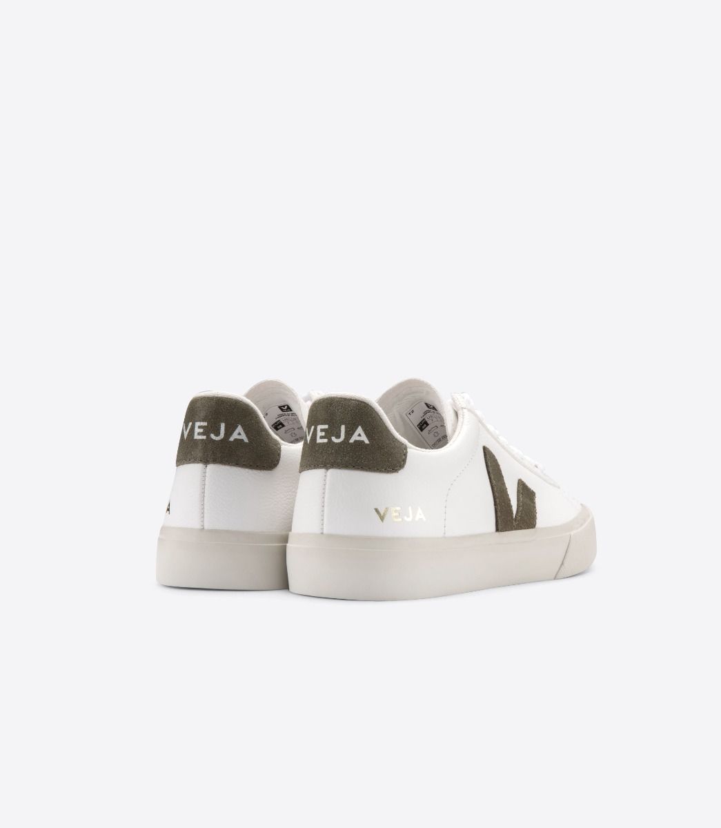 Veja Campo Chromefree Men's Sneakers White Khaki | VJ15486P