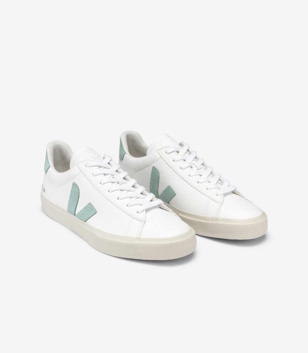 Veja Campo Chromefree Men's Sneakers White Green | VJ28539L