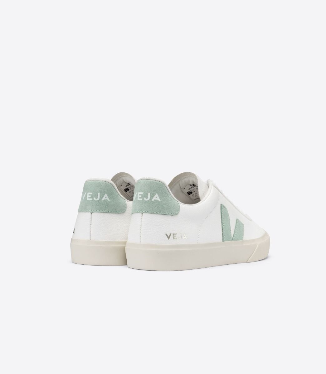 Veja Campo Chromefree Men's Sneakers White Green | VJ28539L