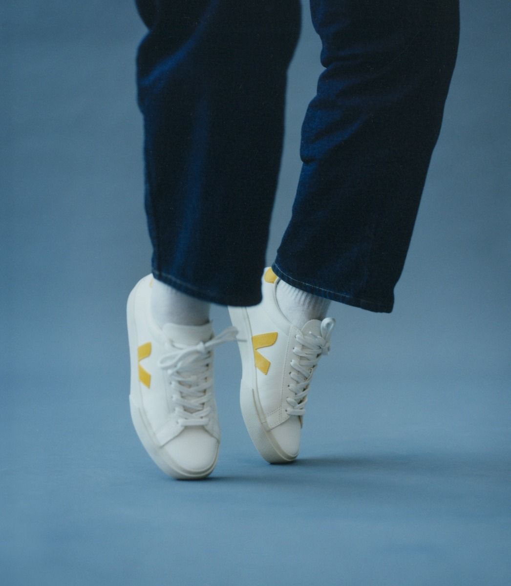 Veja Campo Chromefree Men's Sneakers White Yellow | VJ40951B