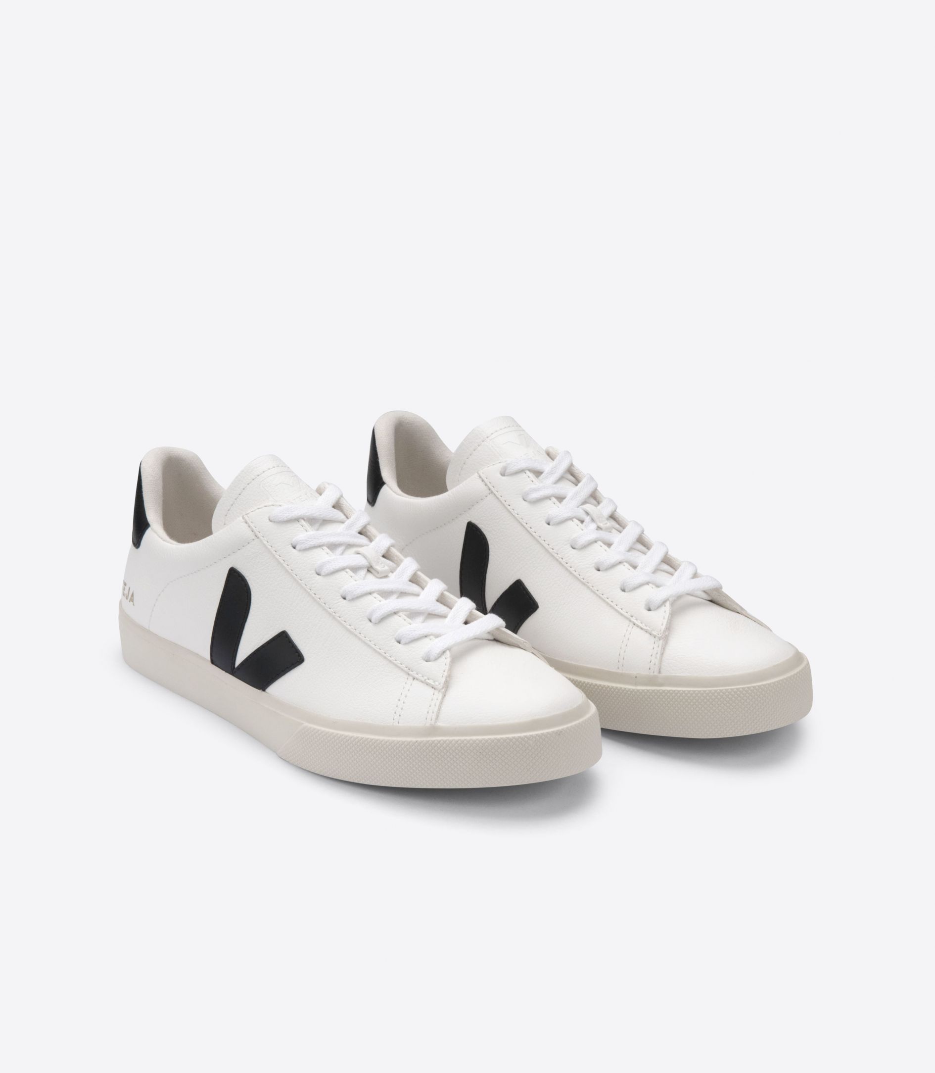 Veja Campo Chromefree Men's Sneakers White Black | VJ76315Y