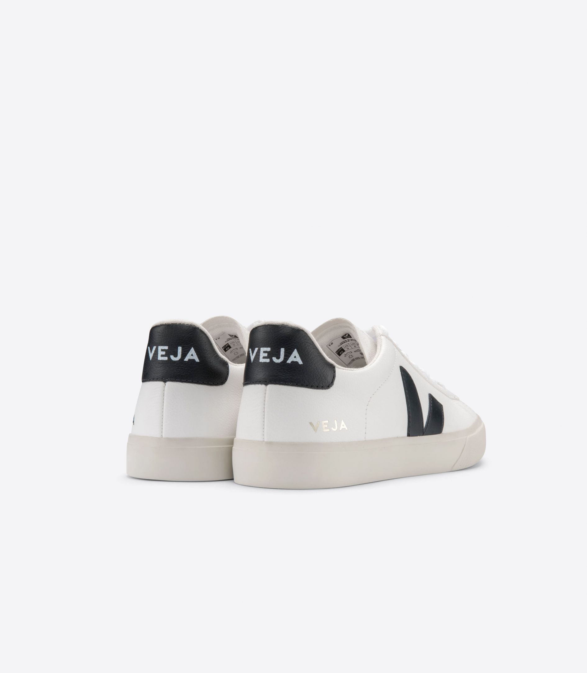 Veja Campo Chromefree Men's Sneakers White Black | VJ76315Y