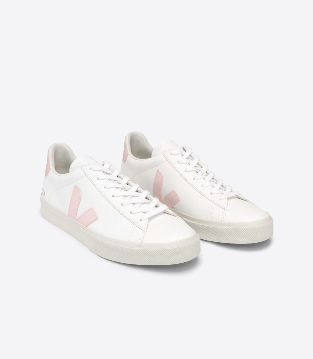 Veja Campo Chromefree Women's Sneakers White Pink | VJ63519K