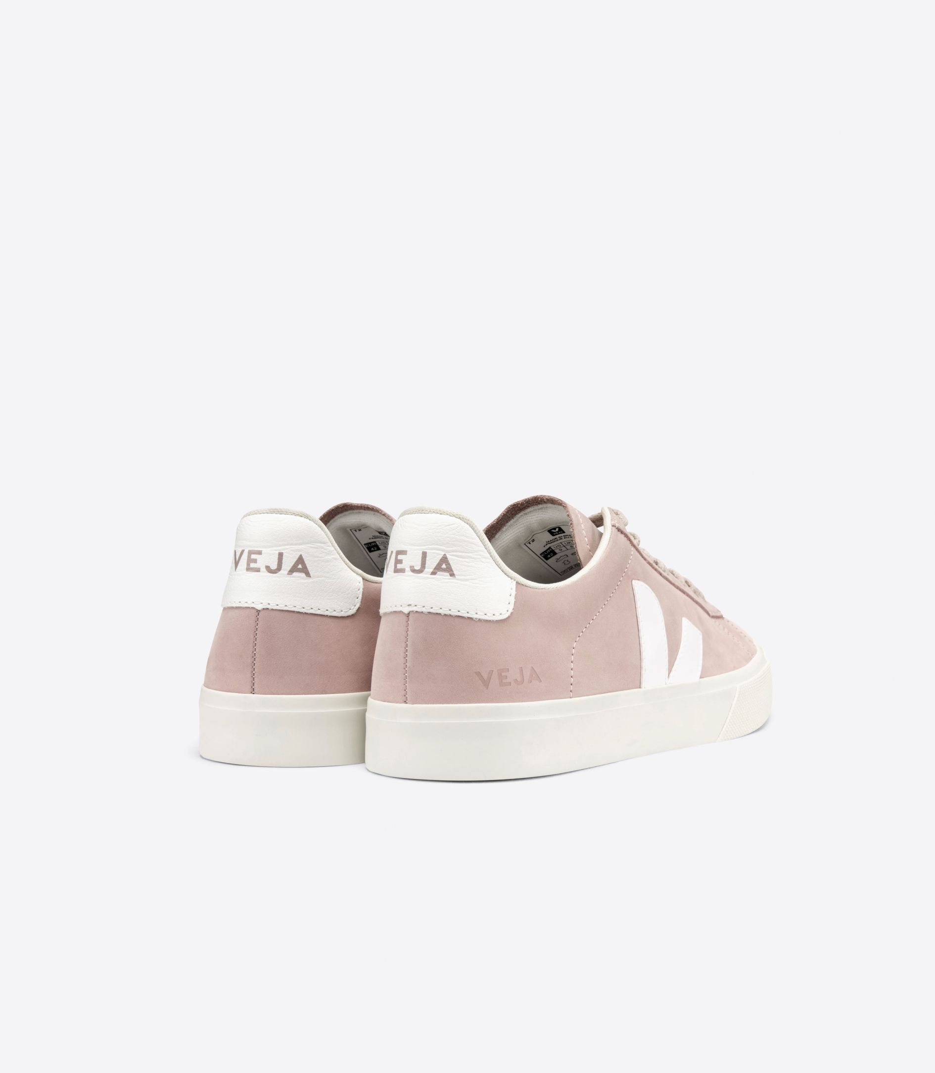 Veja Campo Nubuck Women's Sneakers White | VJ04798V