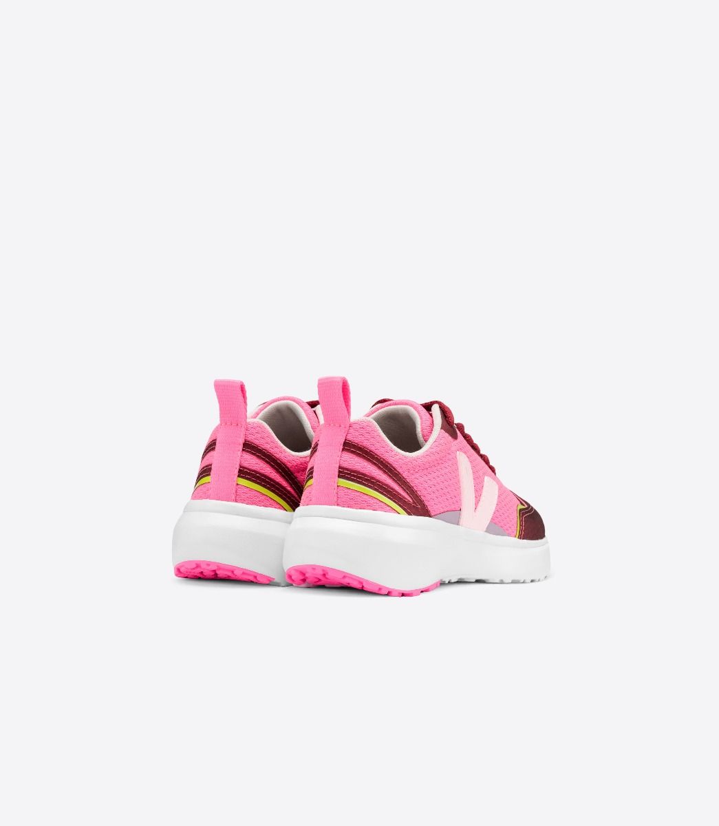 Veja Canary Kids' Sneakers Pink Red | VJ62075W