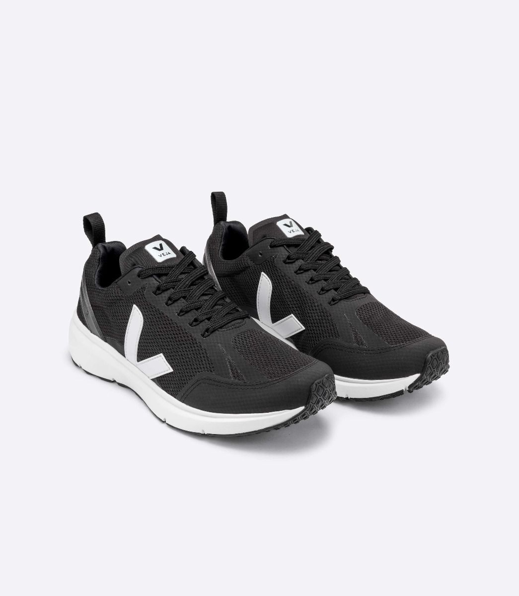 Veja Condor 2 Alveomesh Vegan Women's Sneakers Black White | VJ81276C