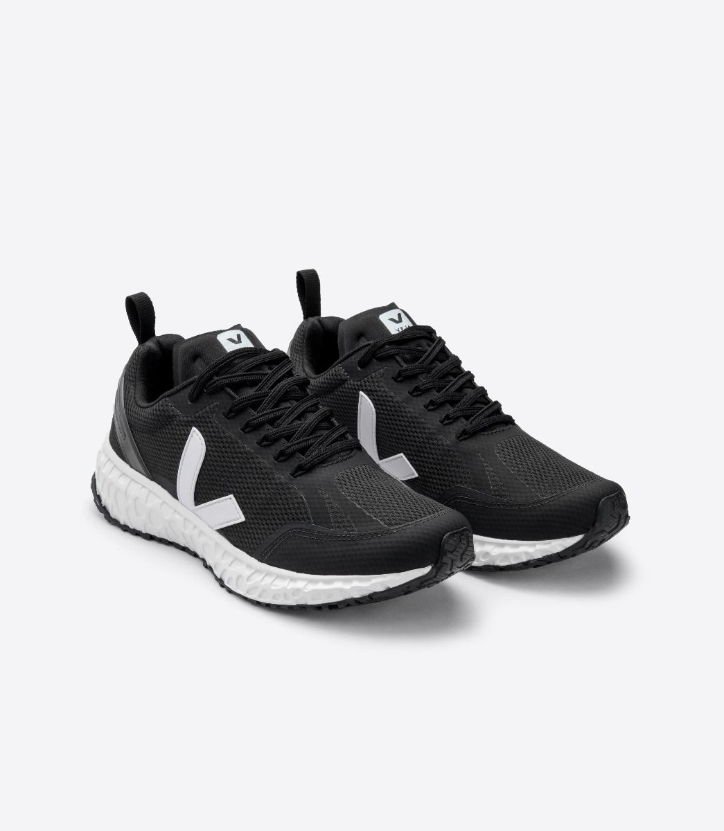 Veja Condor Mesh Men's Sneakers Black White | VJ25479Y