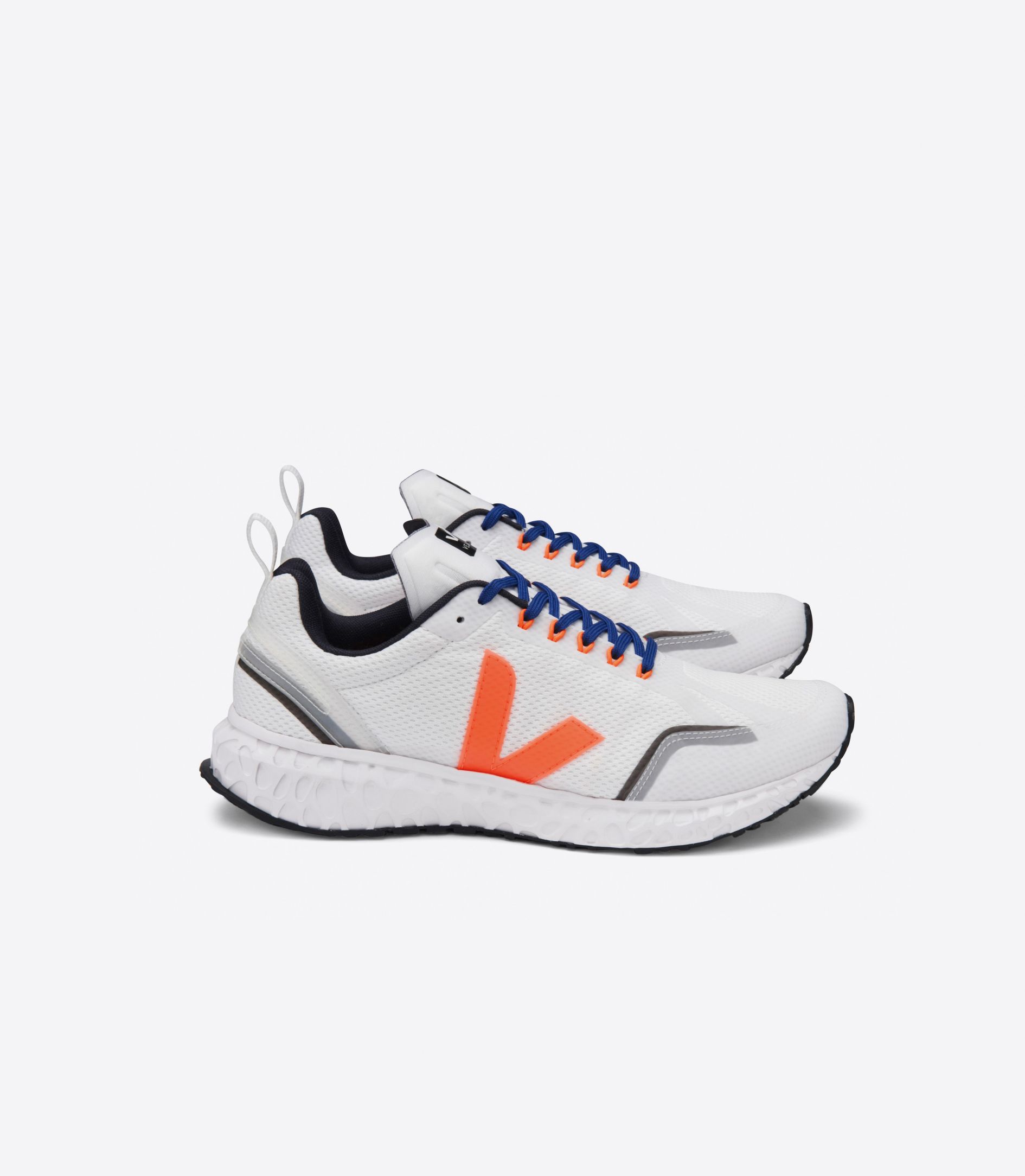 Veja Condor Mesh Men\'s Sneakers White Orange | VJ37468R