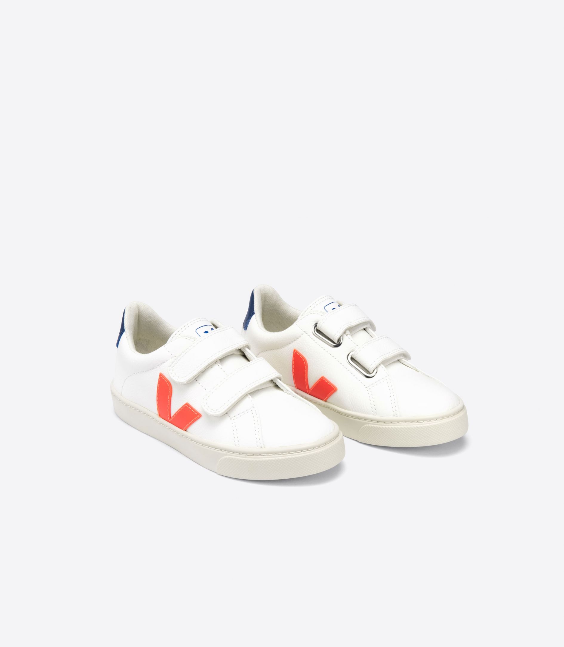 Veja Esplar Chromefree Kids' Sneakers White Orange Blue | VJ71984J