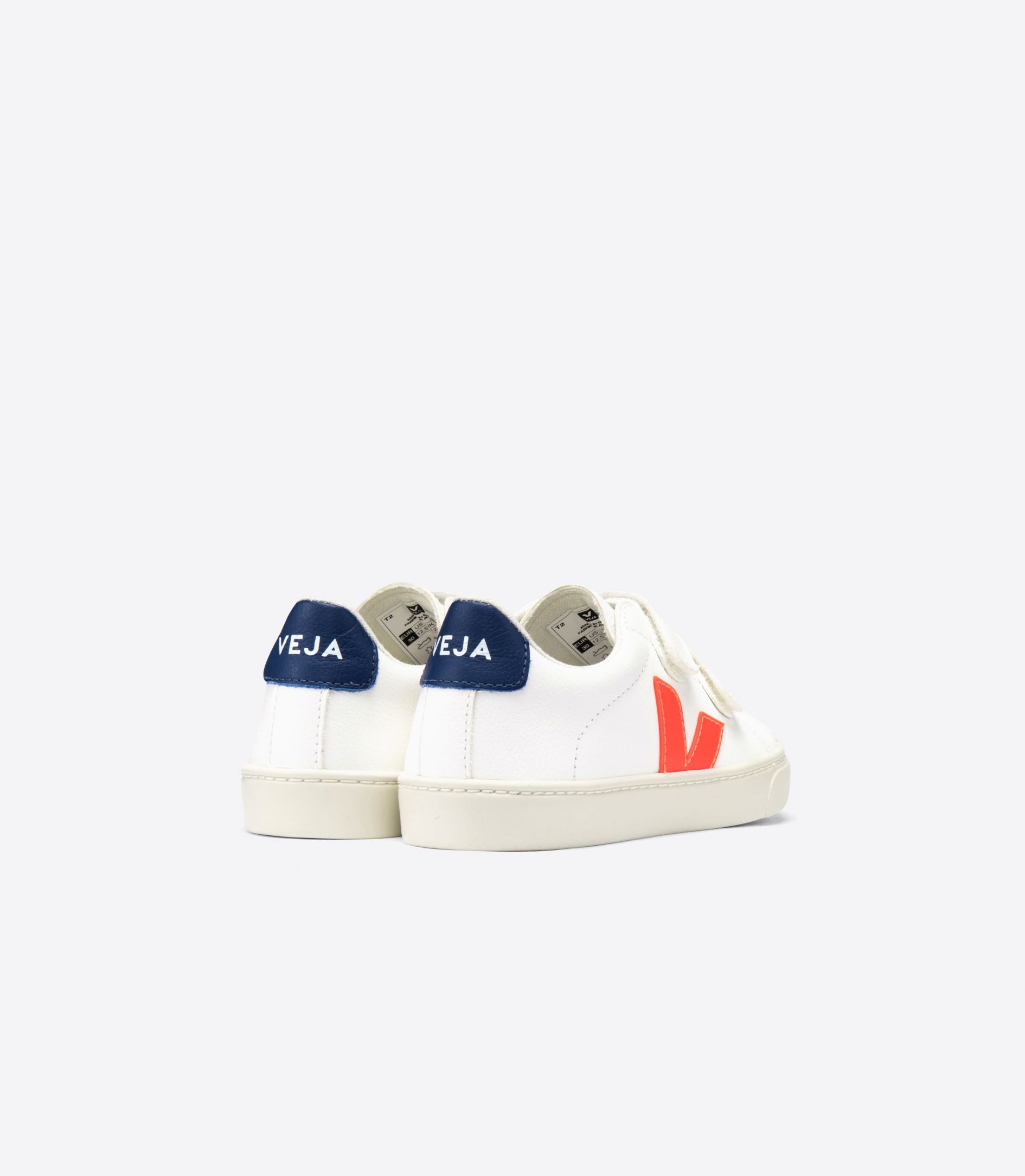 Veja Esplar Chromefree Kids' Sneakers White Orange Blue | VJ71984J