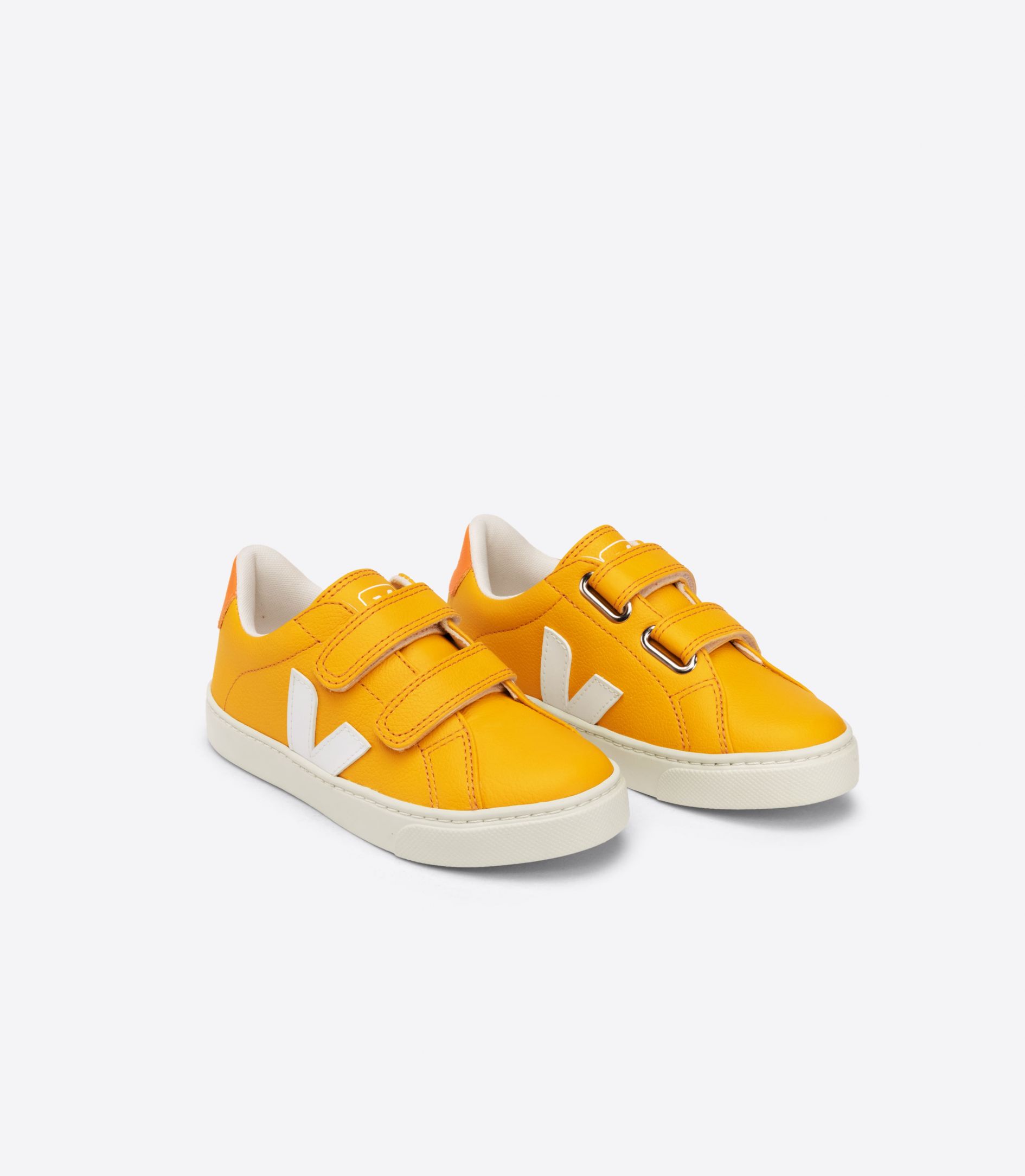 Veja Esplar Chromefree Leather Kids' Sneakers White | VJ07324R