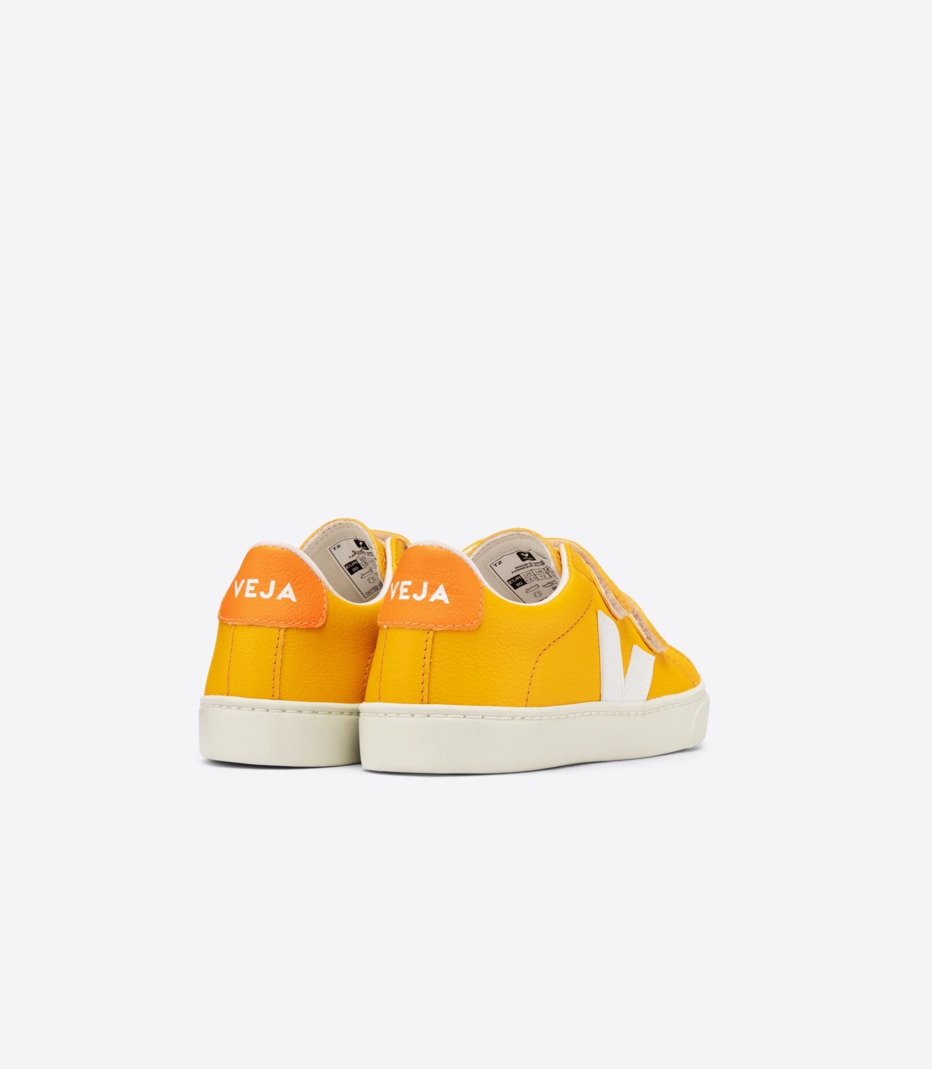 Veja Esplar Chromefree Leather Kids' Sneakers White | VJ07324R