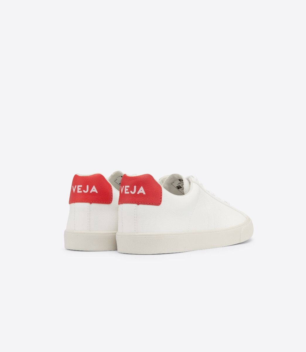 Veja Esplar Chromefree Women's Sneakers White Red | VJ62417C