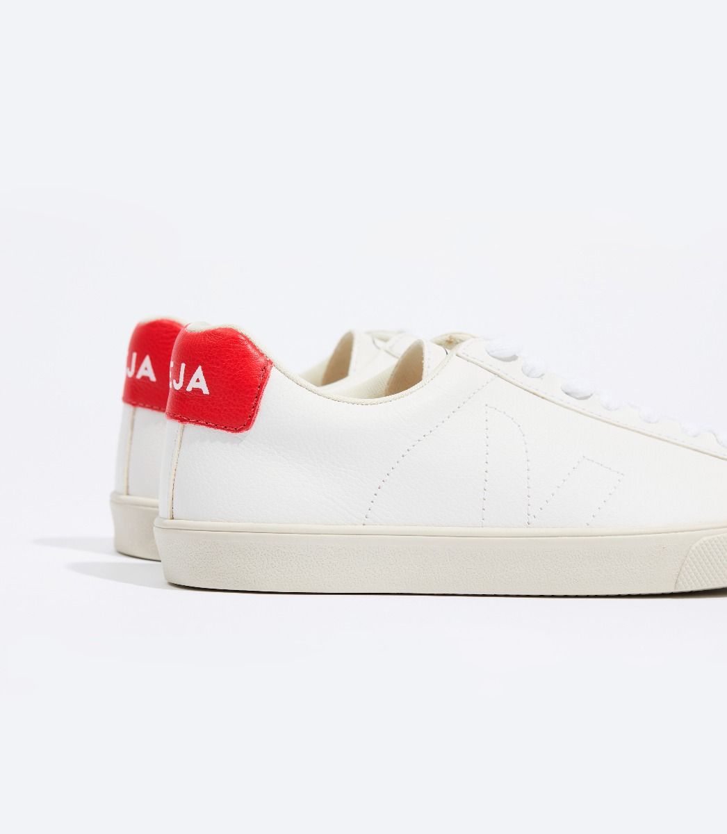 Veja Esplar Chromefree Women's Sneakers White Red | VJ62417C