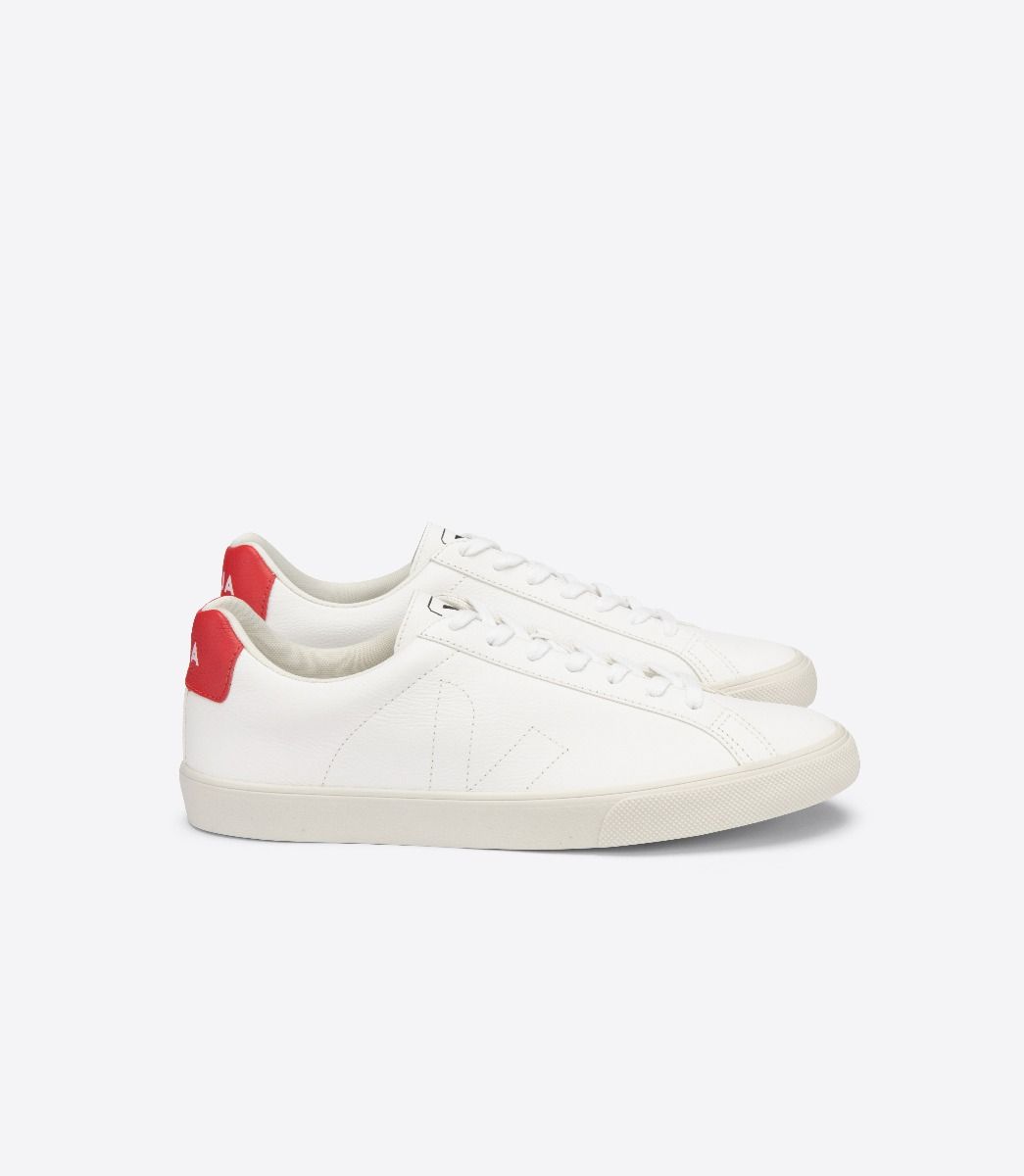 Veja Esplar Chromefree Women\'s Sneakers White Red | VJ62417C