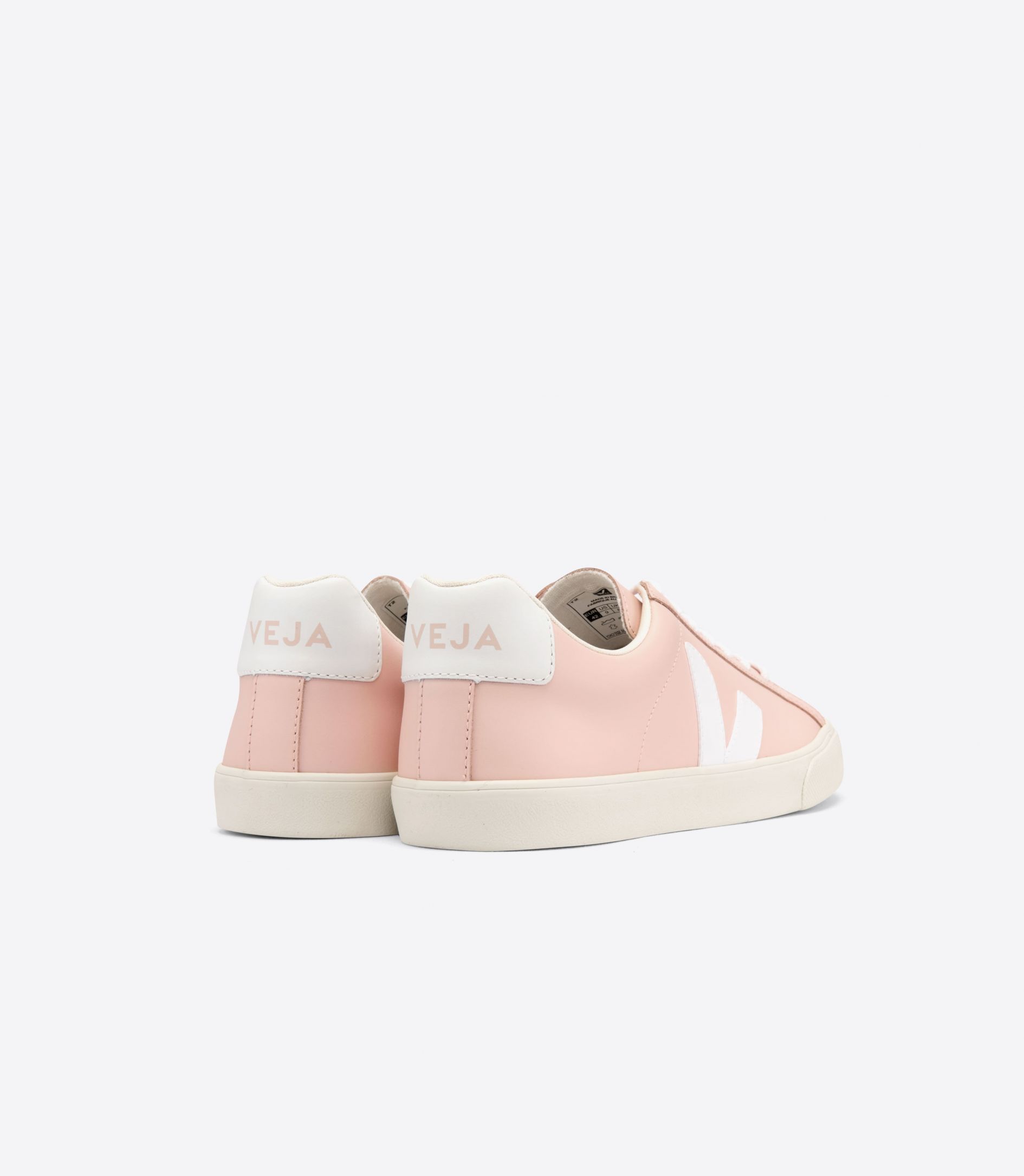 Veja Esplar Leather Men's Sneakers Pink White | VJ38571E