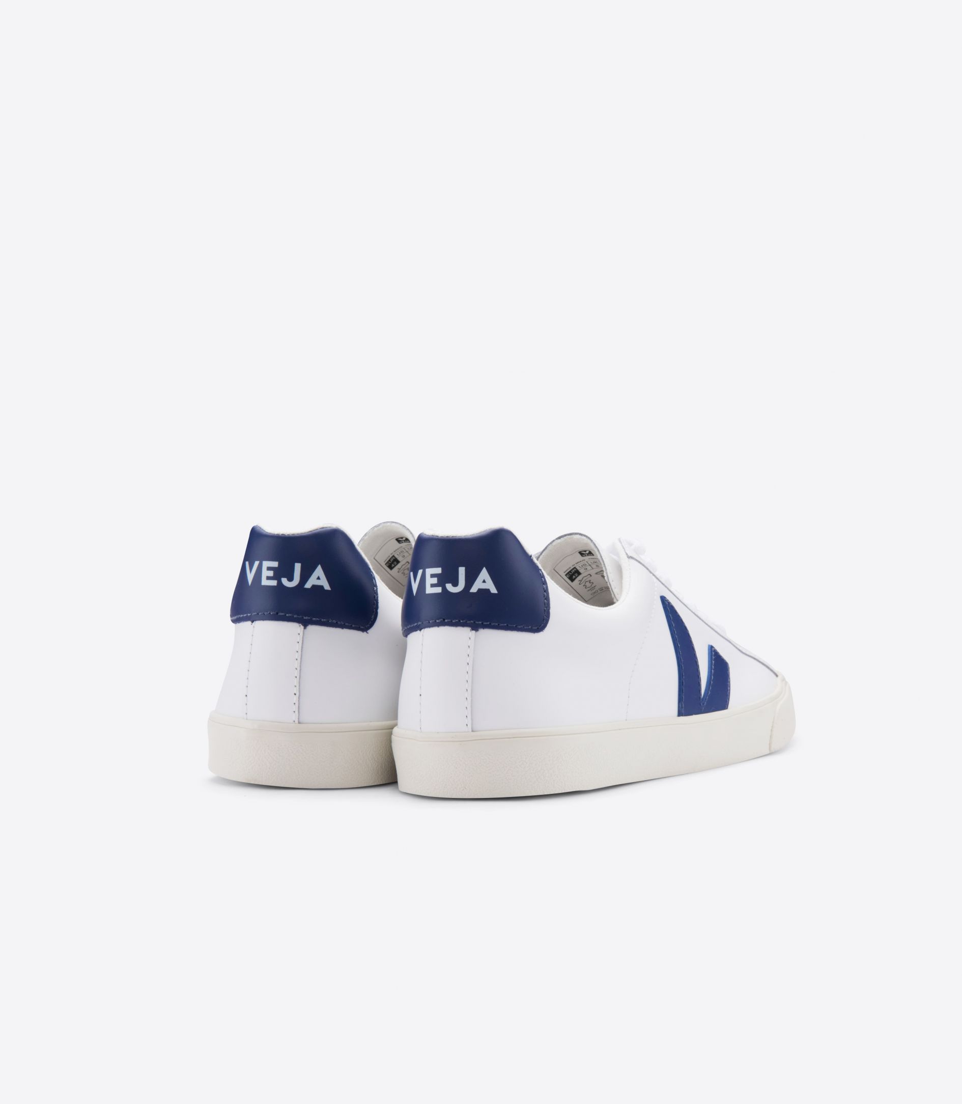 Veja Esplar Leather Men's Sneakers White Blue | VJ56013L