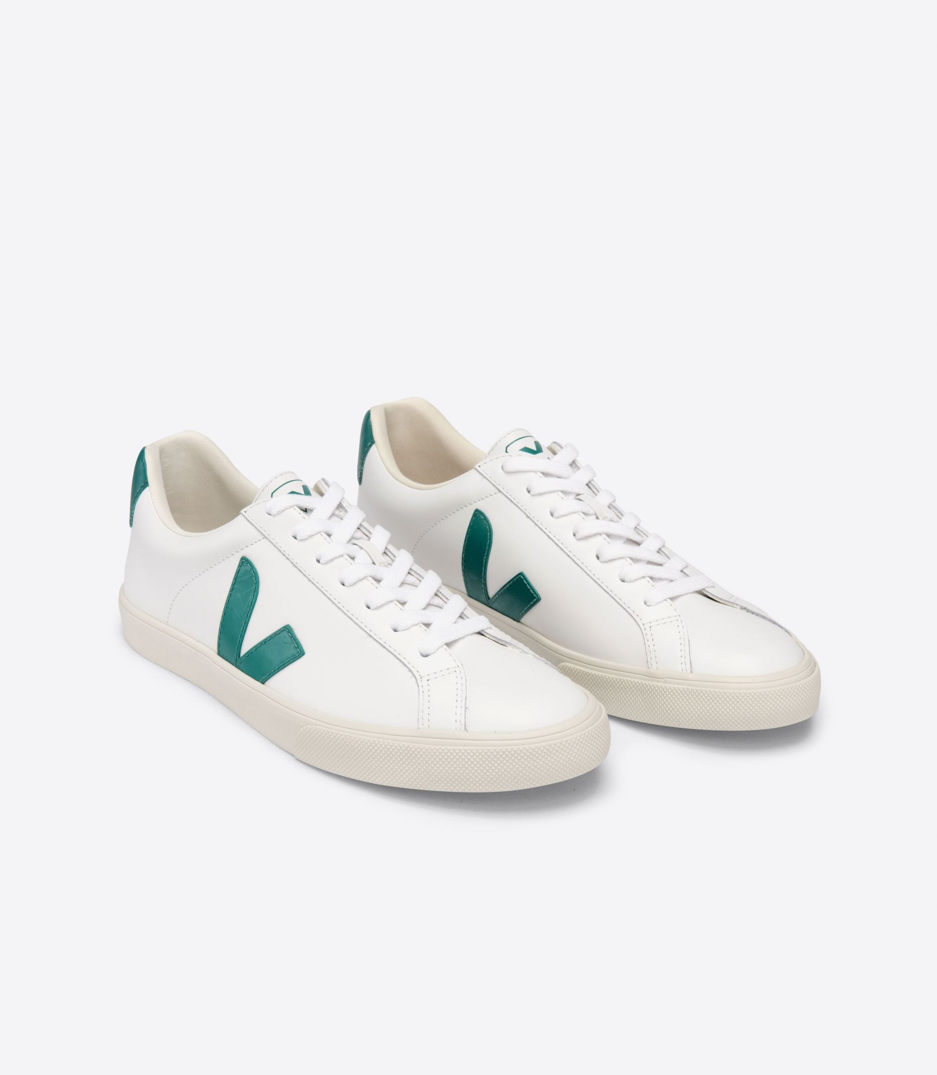 Veja Esplar Leather Men's Sneakers White Brown | VJ82950N