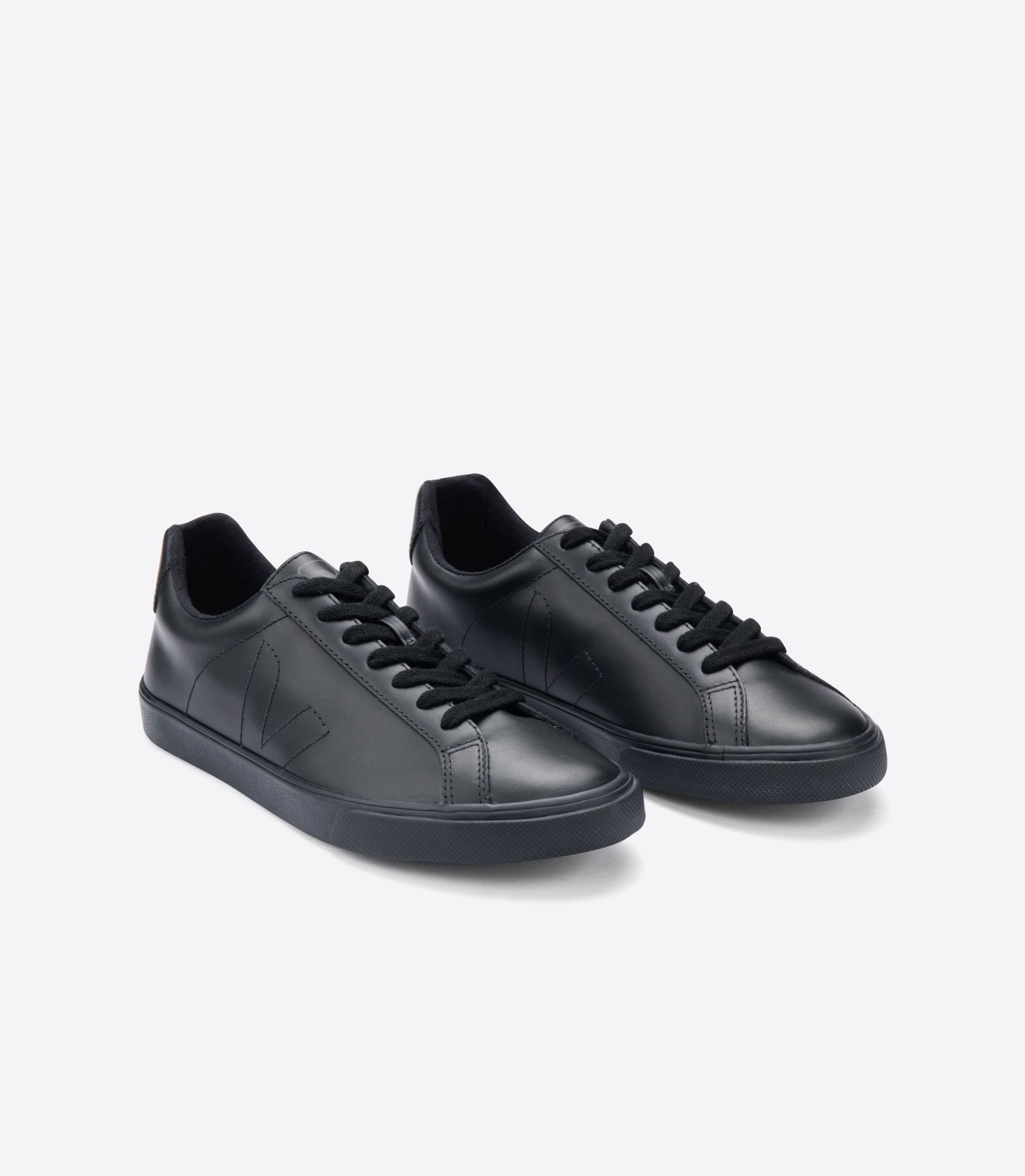 Veja Esplar Leather Women's Sneakers Black | VJ51872S