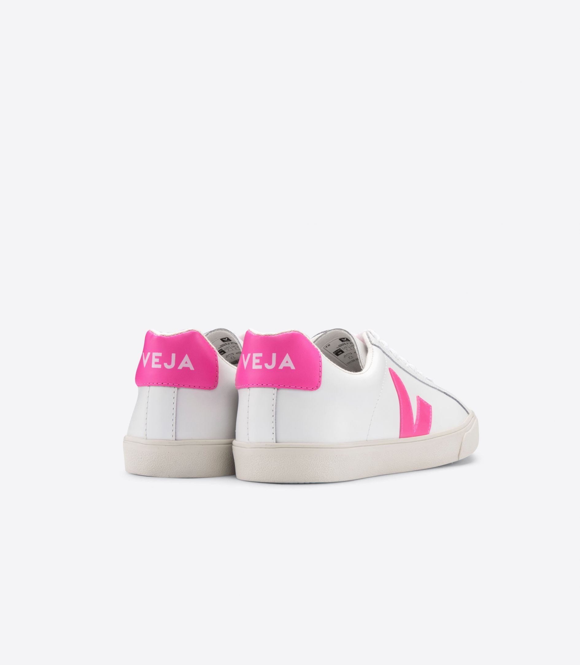 Veja Esplar Leather Women's Sneakers White Pink | VJ09378V