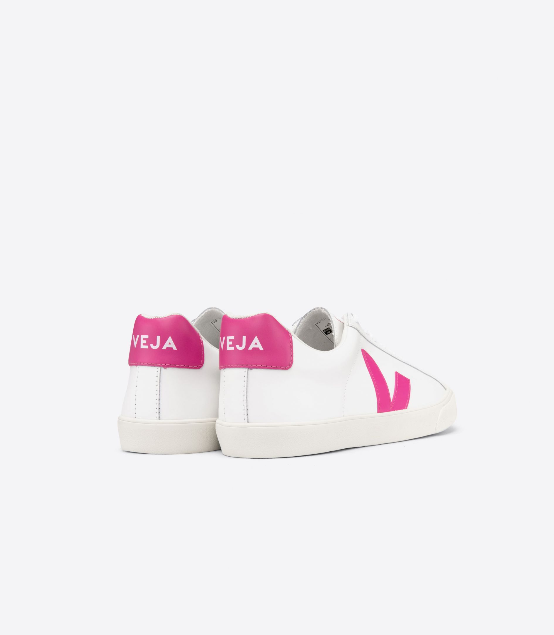 Veja Esplar Leather Women's Sneakers White Pink | VJ93102P