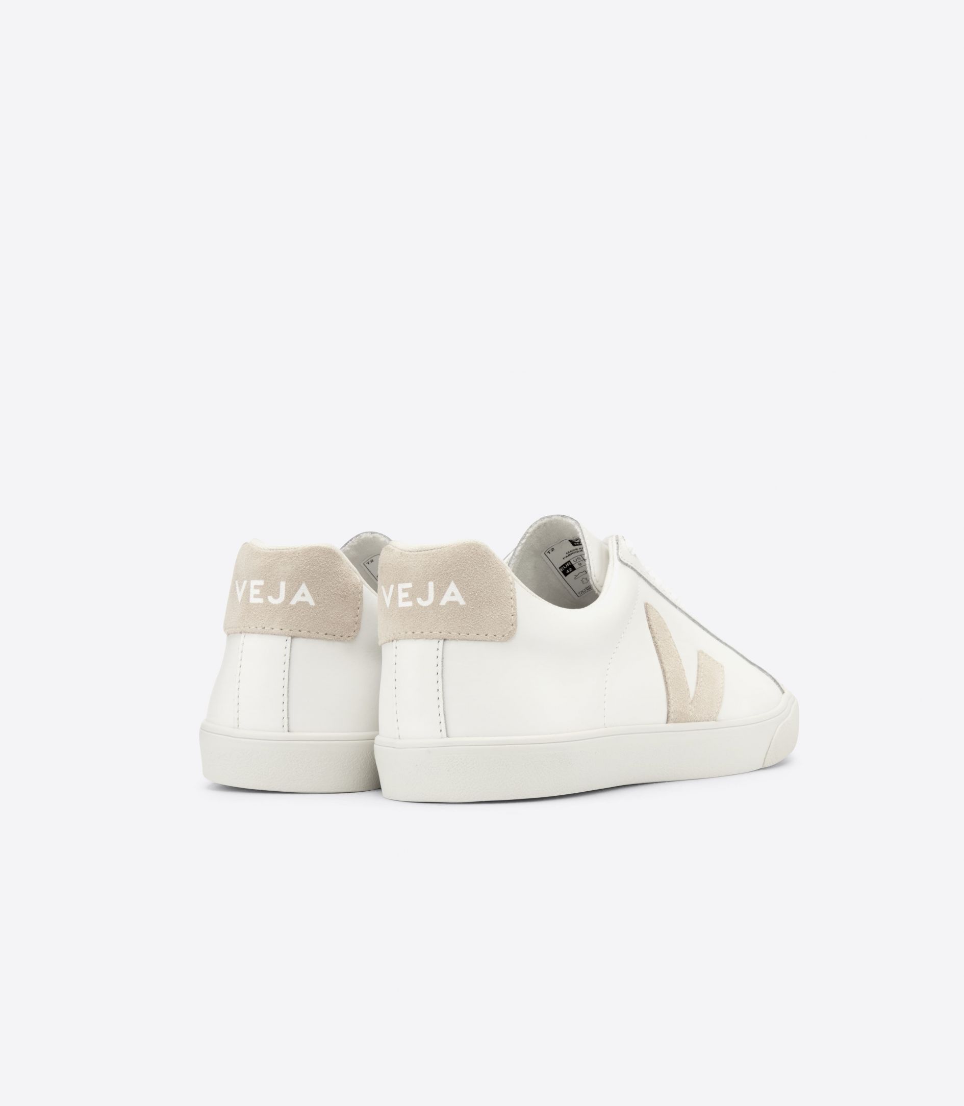 Veja Esplar Leather Women's Sneakers White Beige | VJ97362K