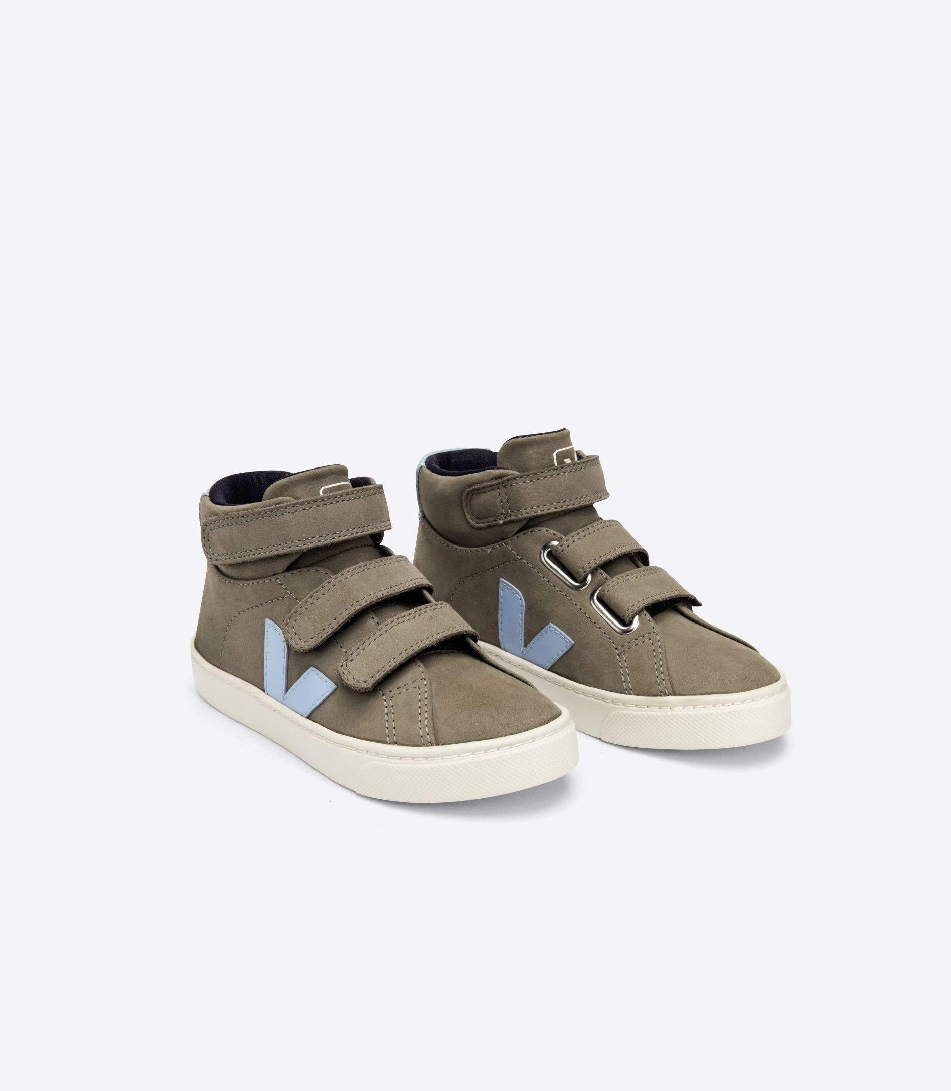 Veja Esplar Mid Nubuck Kids' Sneakers Grey | VJ73906C