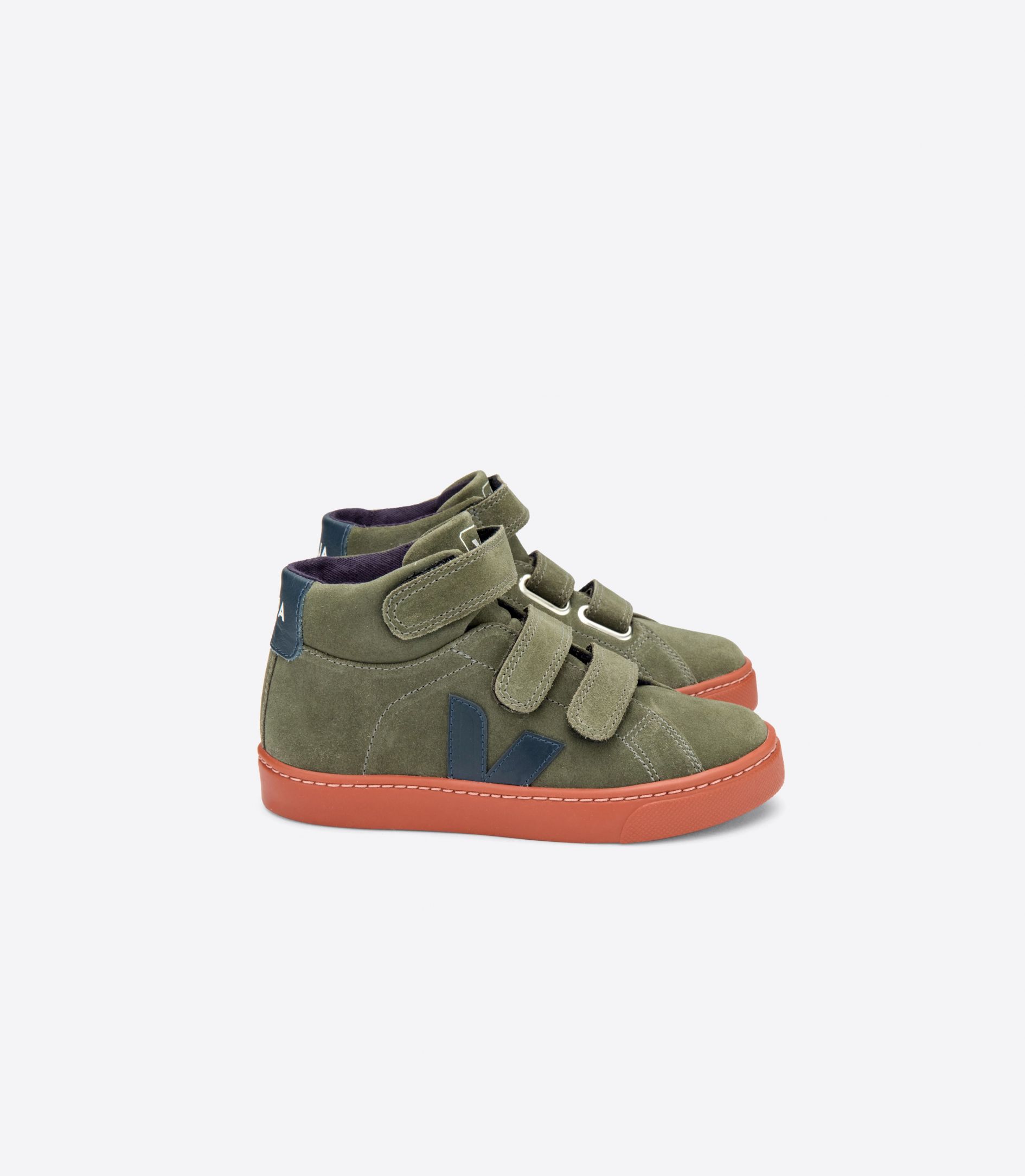 Veja Esplar Mid Suede Kids\' Sneakers Olive | VJ97234T