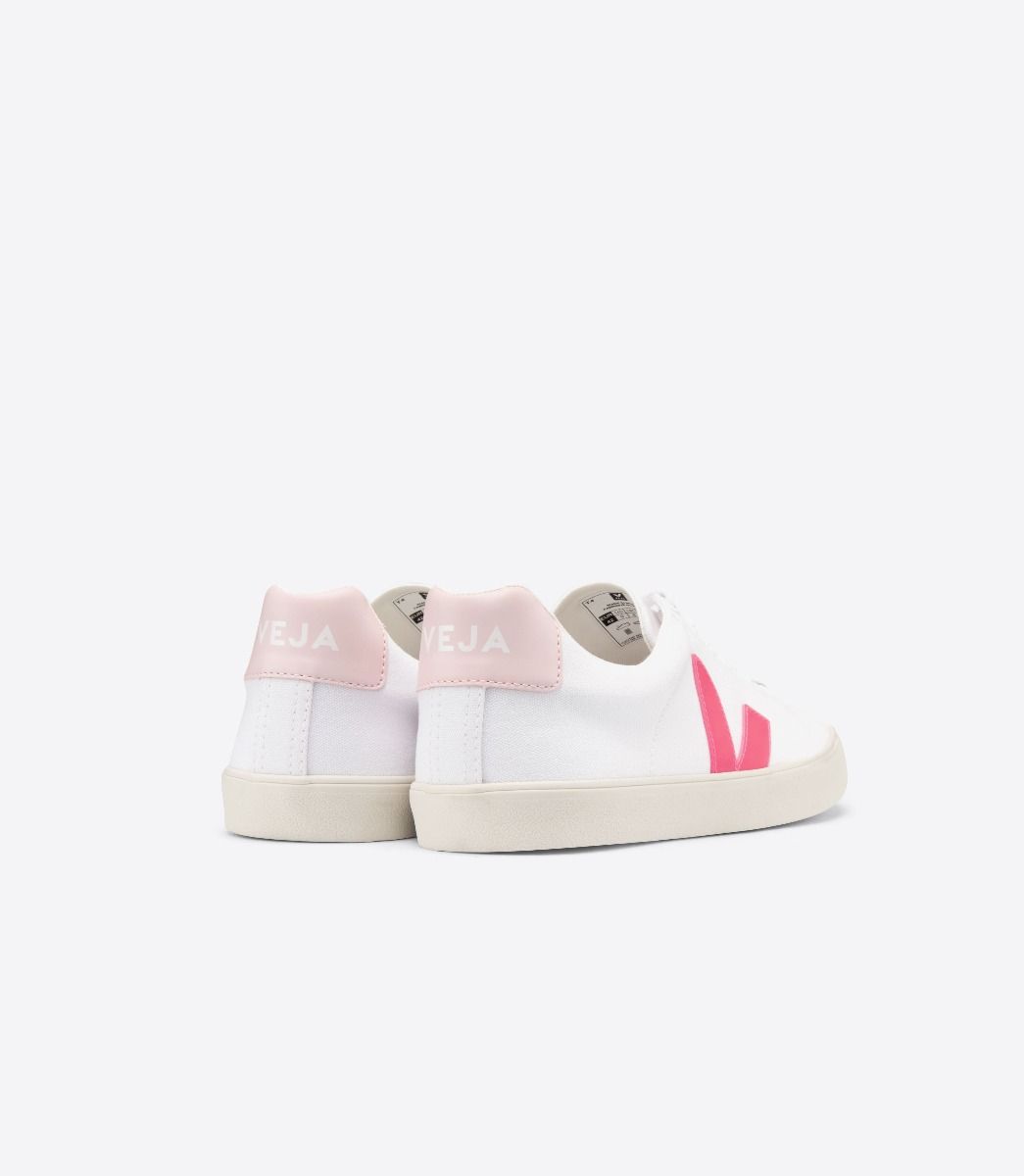 Veja Esplar Se Canvas Women's Sneakers White Rose | VJ65130A