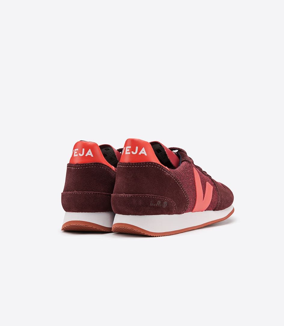 Veja Holiday Pixel Women's Sneakers Burgundy Orange | VJ38946T