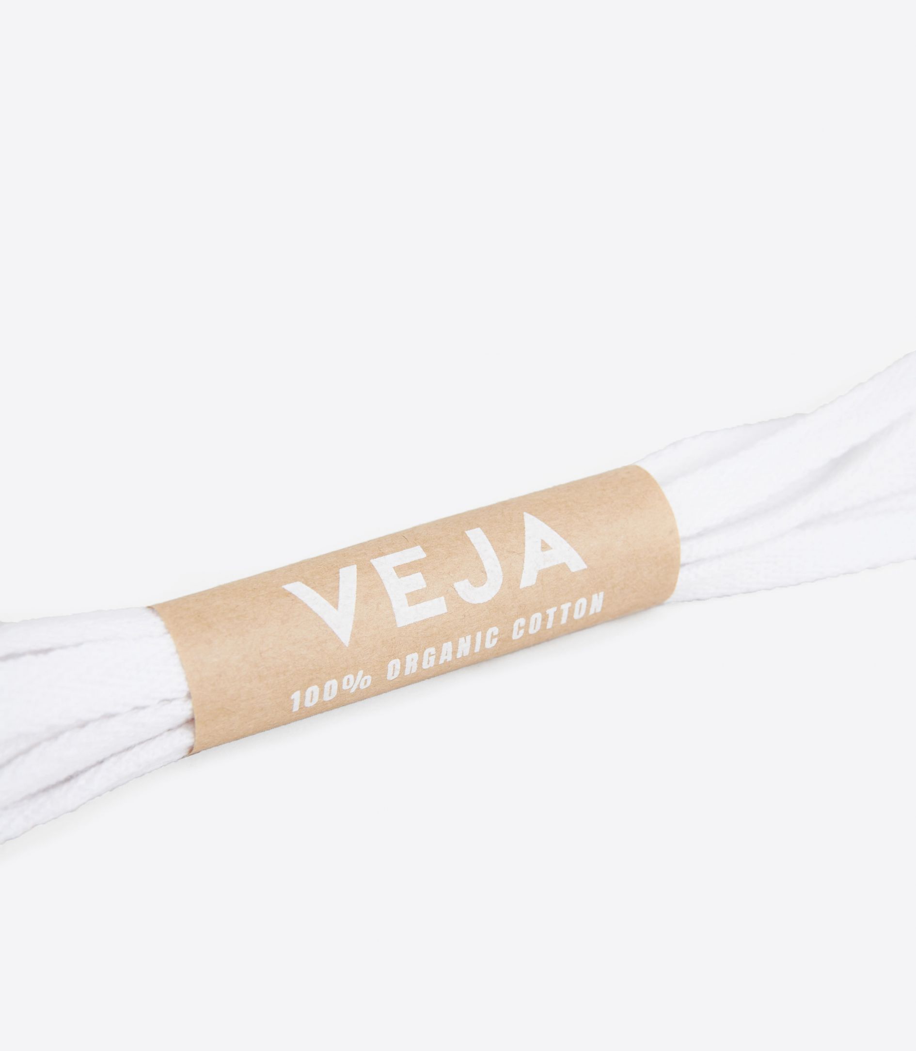 Veja Laces Organic Men's Laces White | VJ51092X