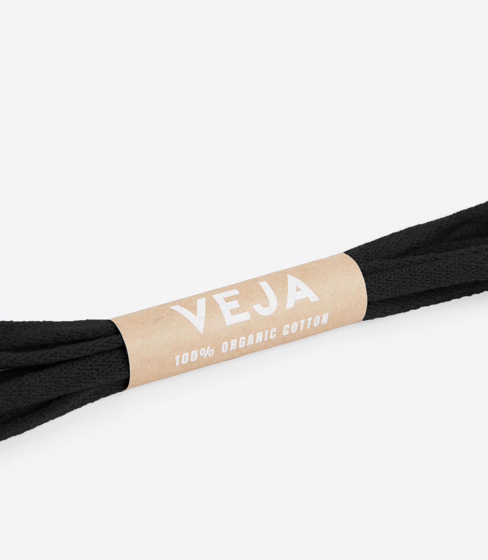 Veja Laces Organic Women's Laces Black | VJ35896Y