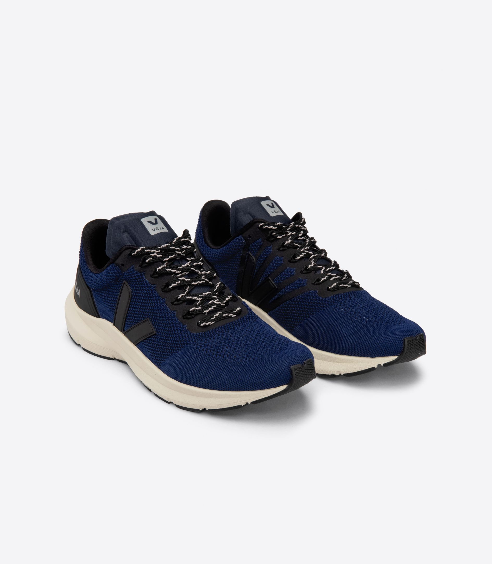 Veja Marlin Lt V-Knit Men's Running Shoes Blue Black | VJ13409Z