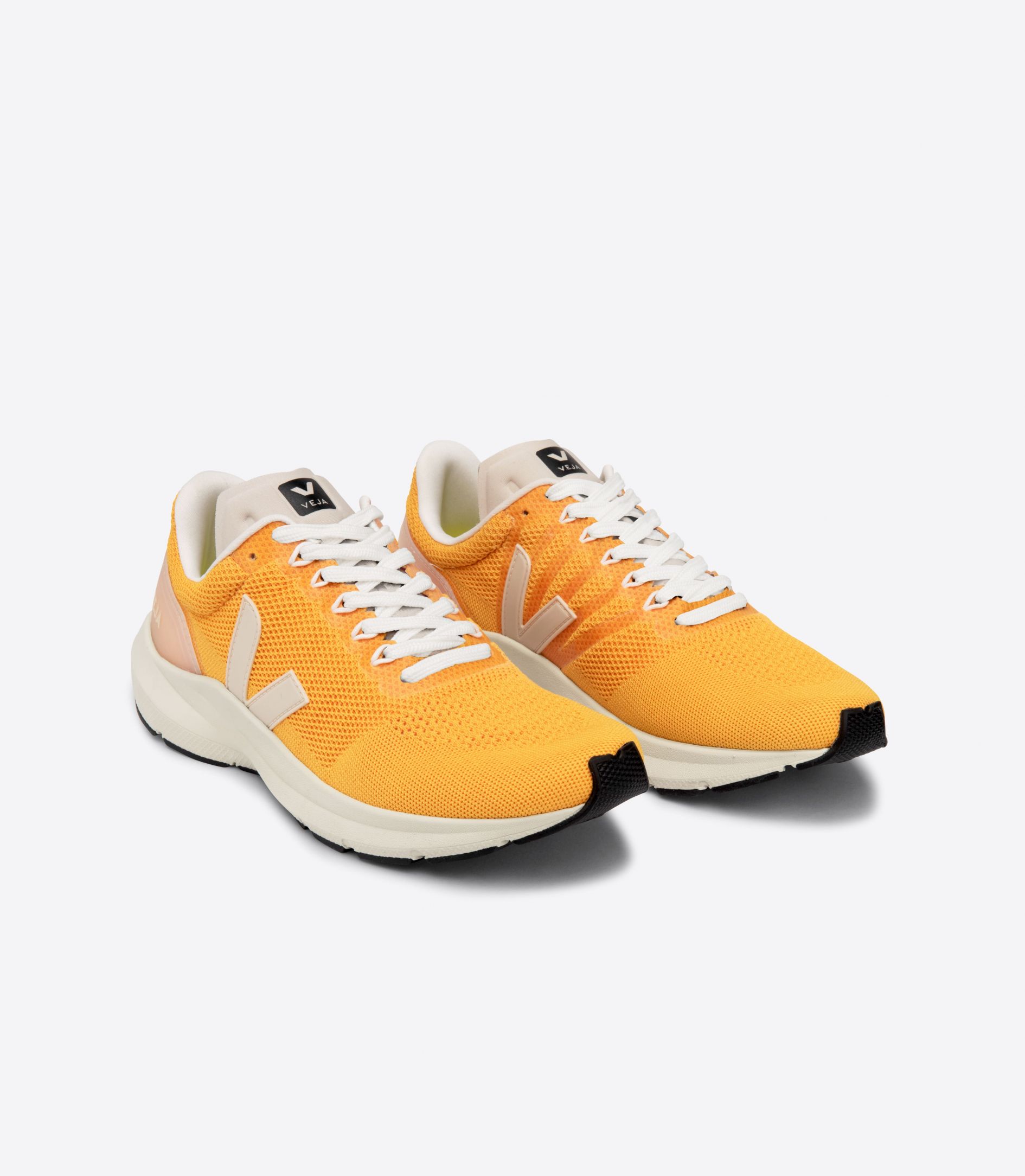 Veja Marlin Lt V-Knit Men's Running Shoes Yellow | VJ69408S