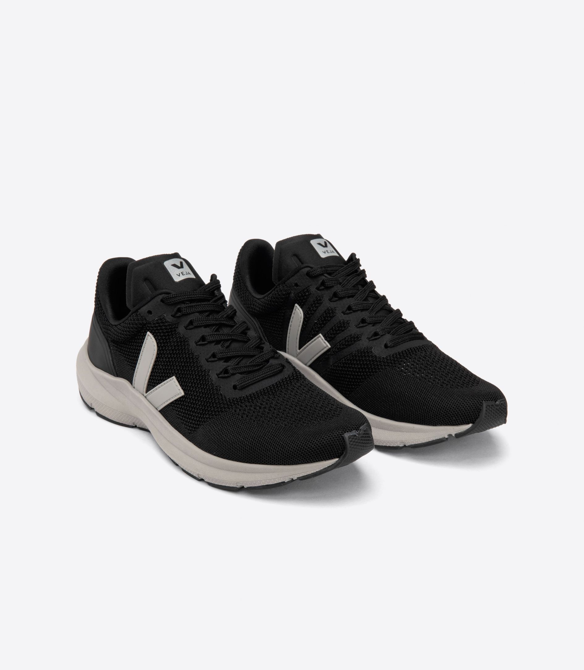 Veja Marlin V-Knit Men's Sneakers Black Grey | VJ93107A