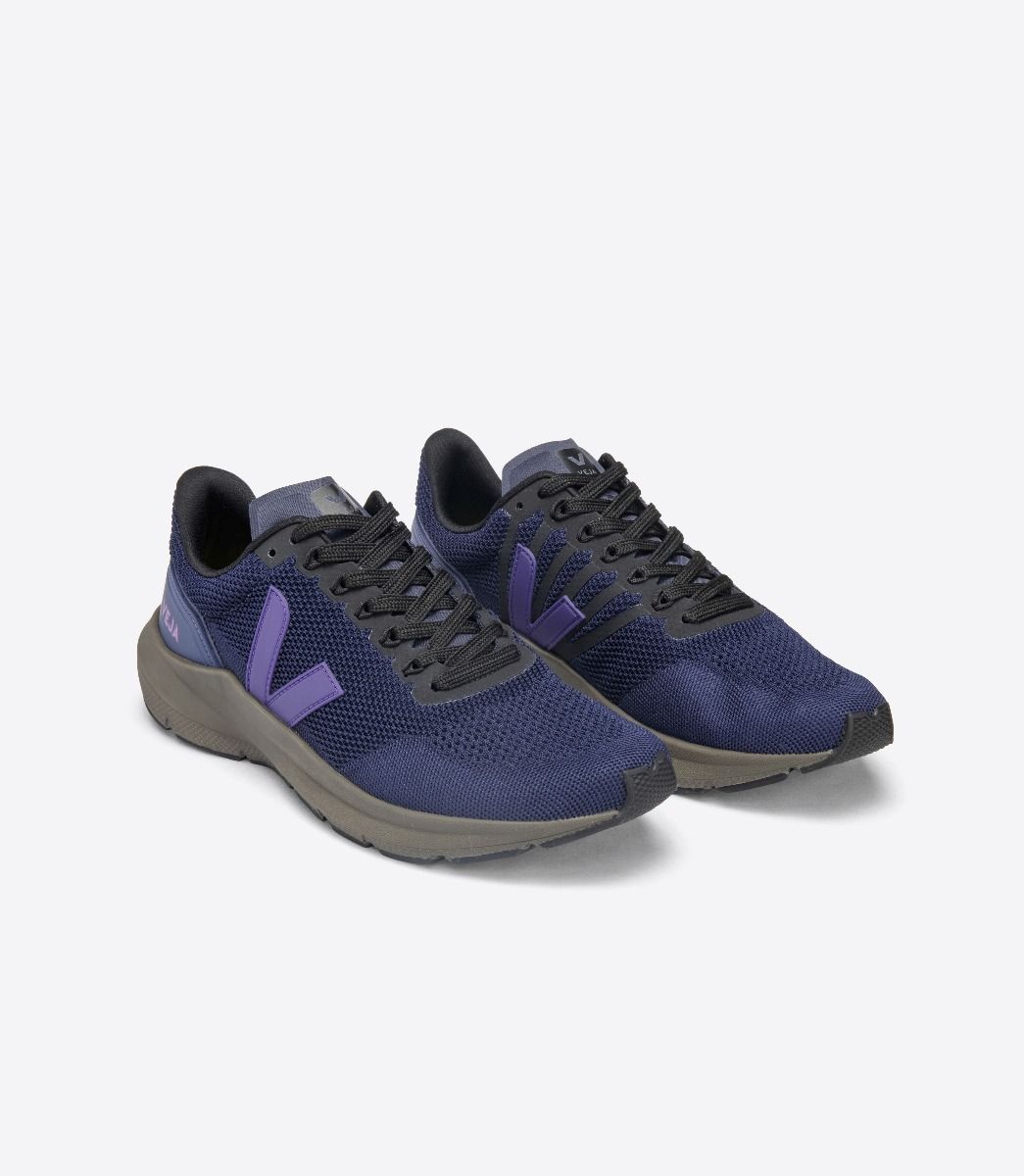 Veja Marlin V-Knit Men's Sneakers Blue Purple | VJ65789P