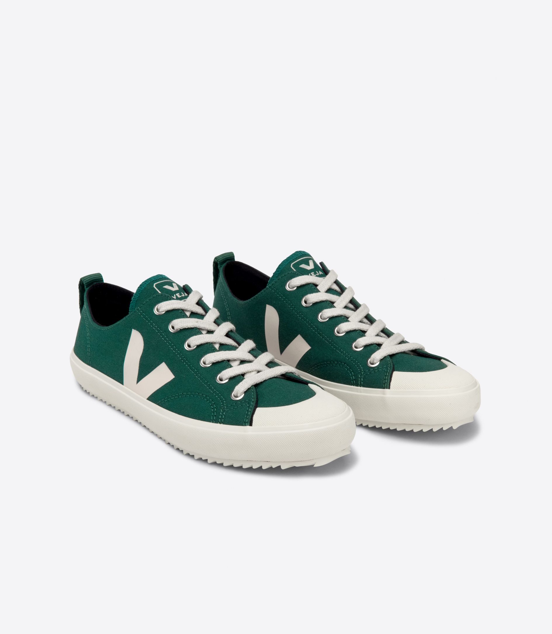 Veja Nova Canvas Men's Sneakers Green | VJ28739N