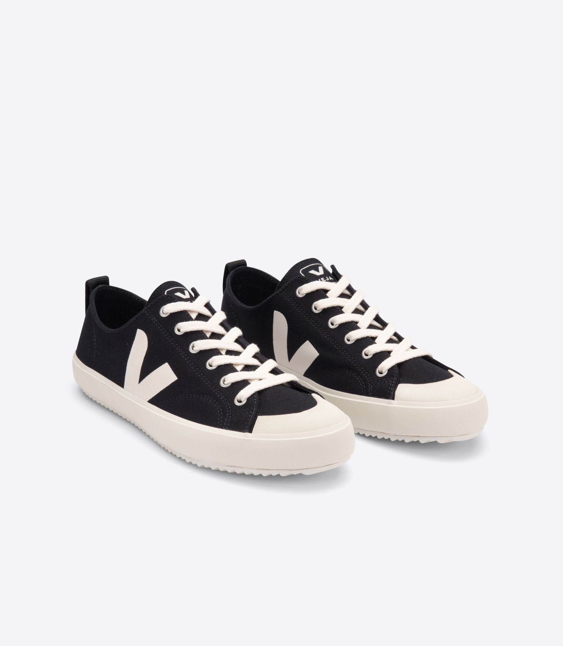 Veja Nova Canvas Vegan Men's Shoes Black | VJ83671X