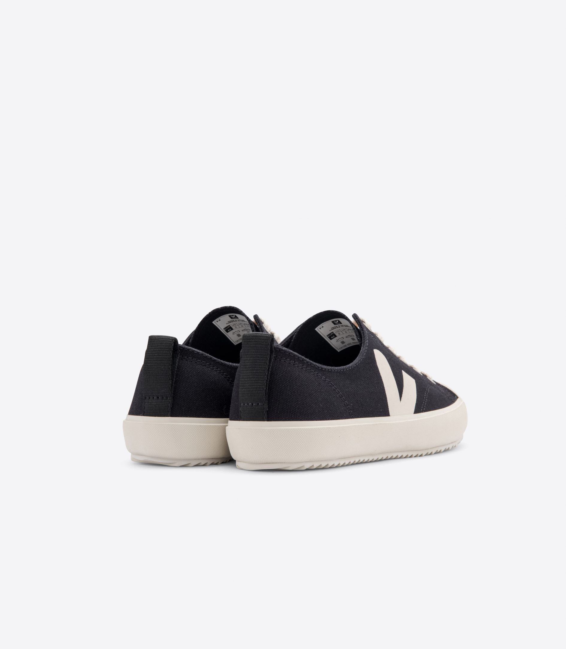 Veja Nova Canvas Vegan Men's Shoes Black | VJ83671X