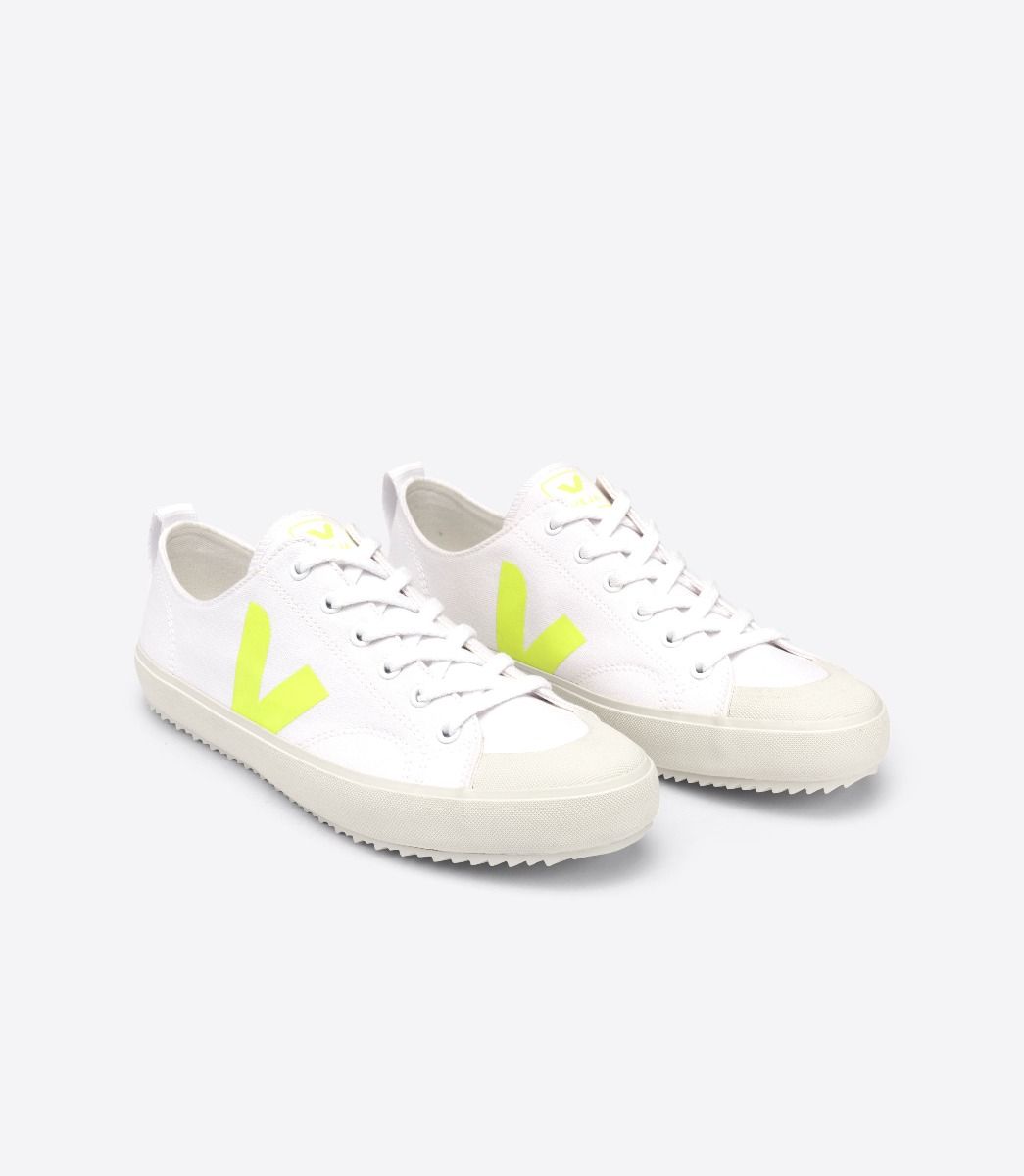 Veja Nova Canvas Vegan Men's Sneakers White | VJ96738W