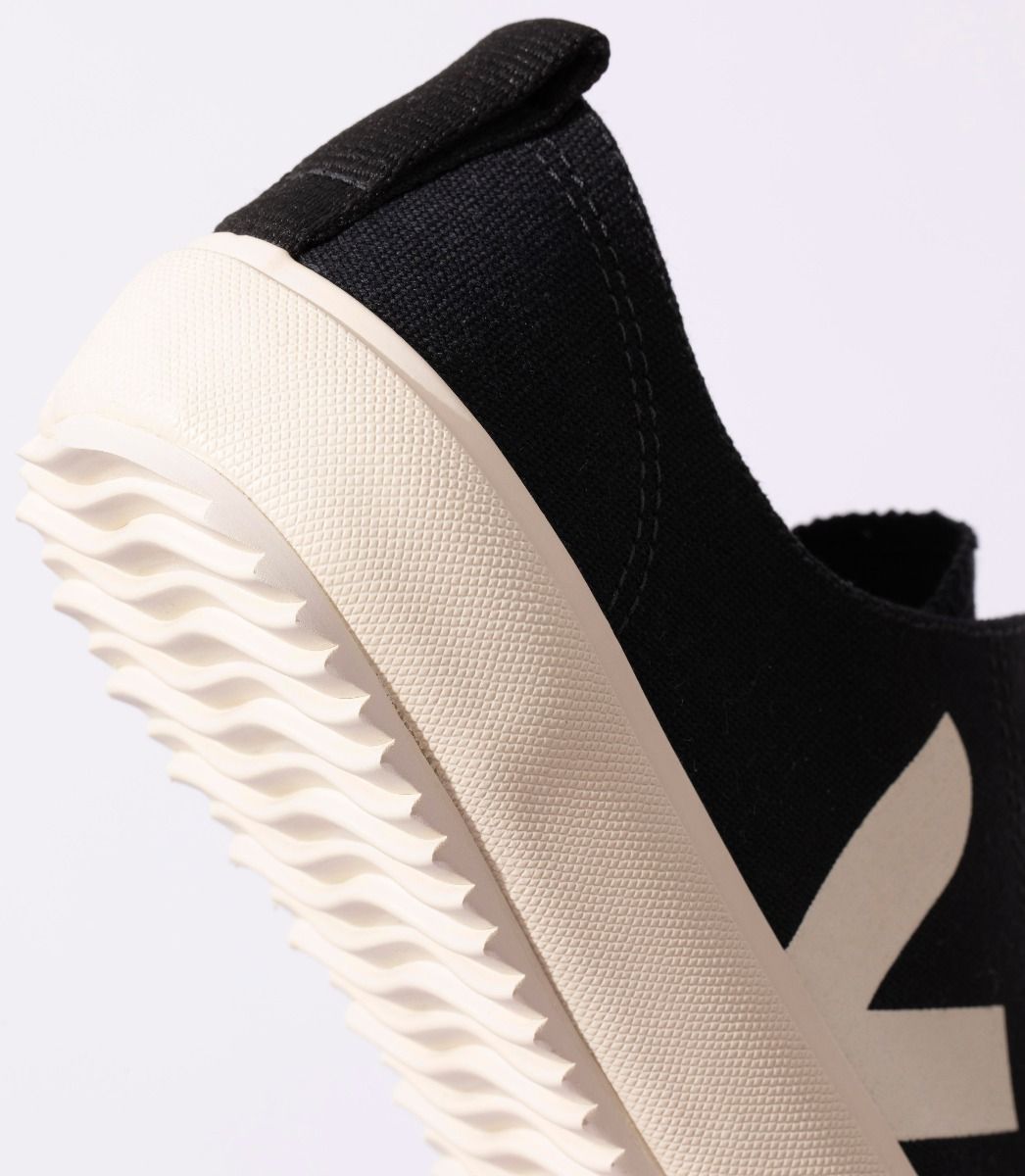 Veja Nova Canvas Vegan Women's Sneakers Black | VJ19543B