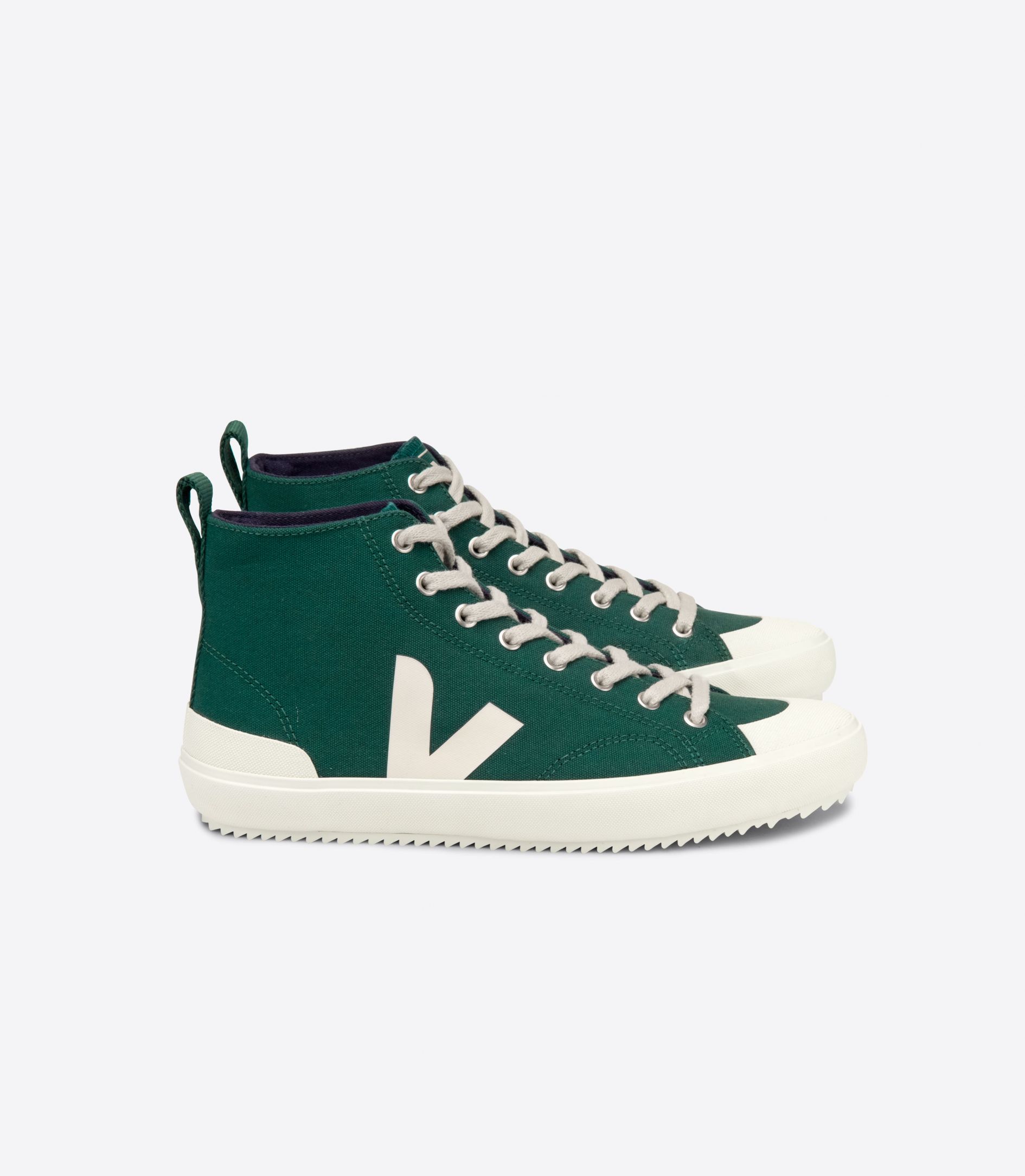 Veja Nova Ht Canvas Men\'s Sneakers Green | VJ53078T