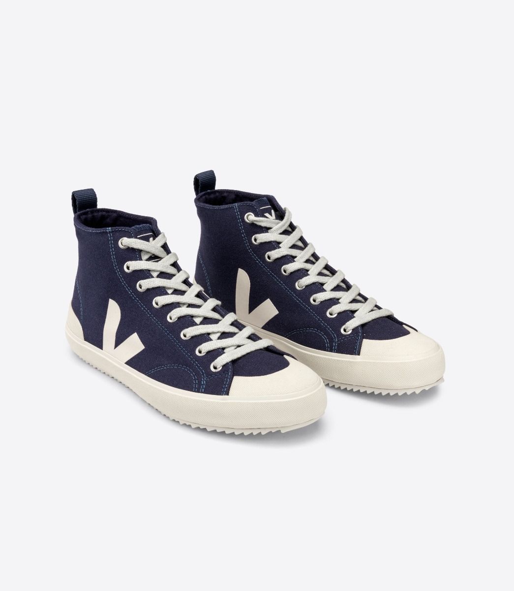 Veja Nova Ht Canvas Vegan Men's Sneakers Navy | VJ35160Z