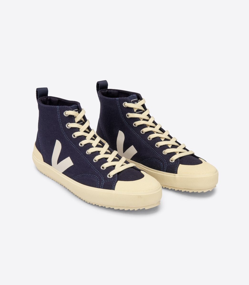 Veja Nova Ht Canvas Vegan Men's Sneakers Blue Beige | VJ49087W