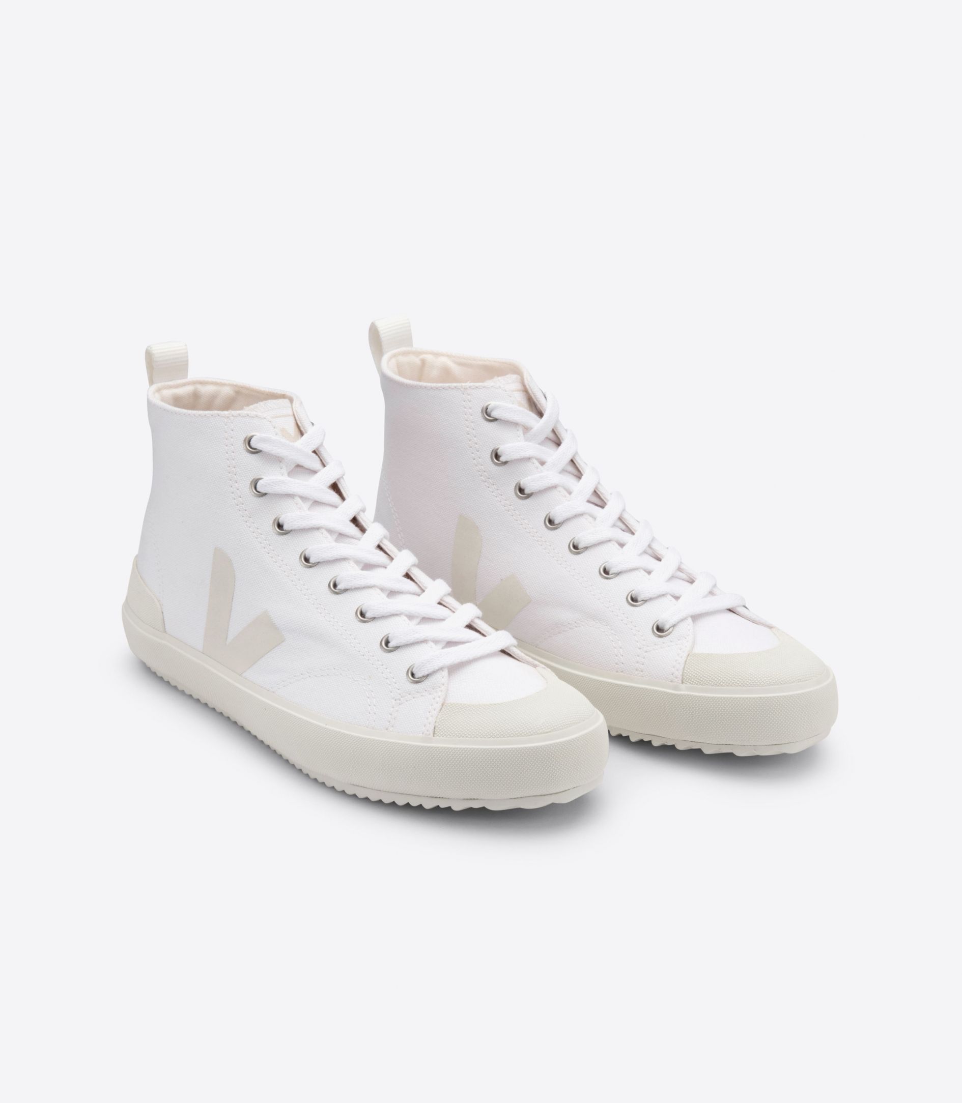 Veja Nova Ht Canvas Vegan Women's Sneakers White | VJ08579D