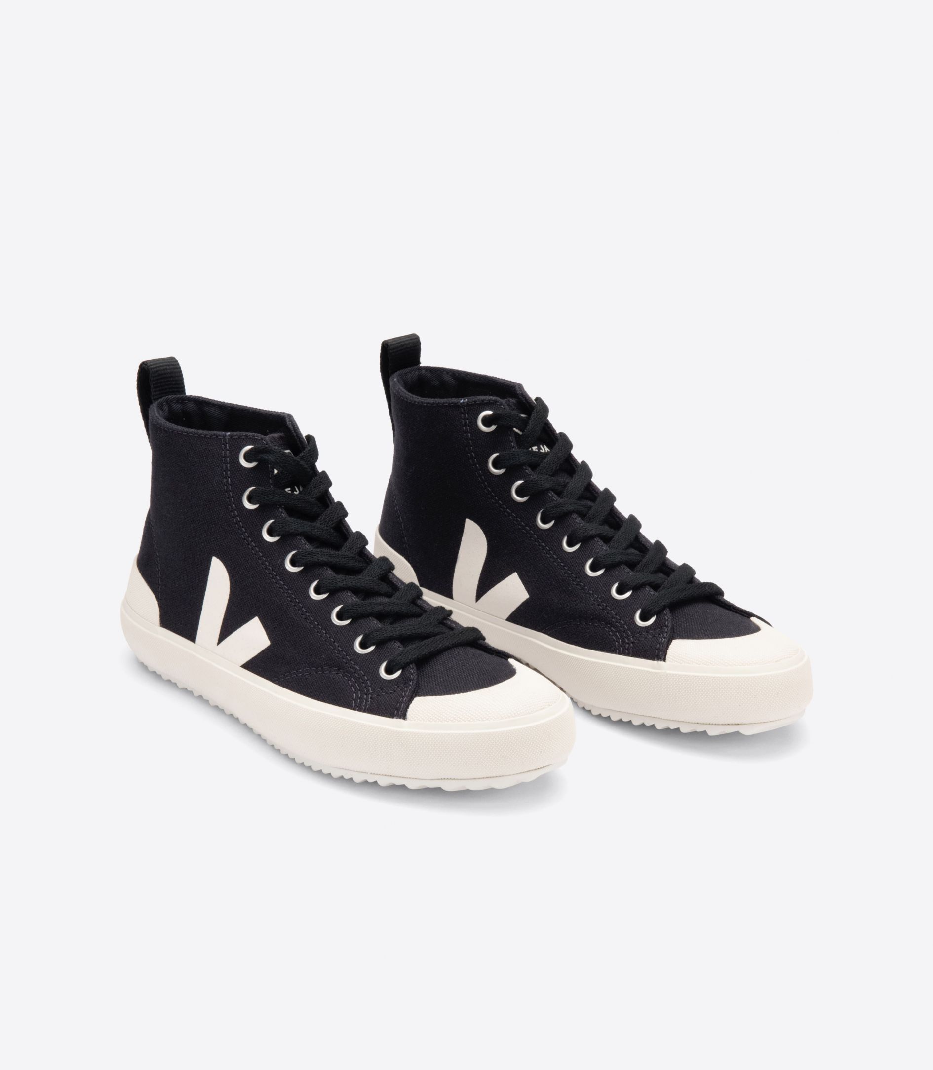 Veja Nova Ht Canvas Vegan Women's Sneakers Black | VJ64873A