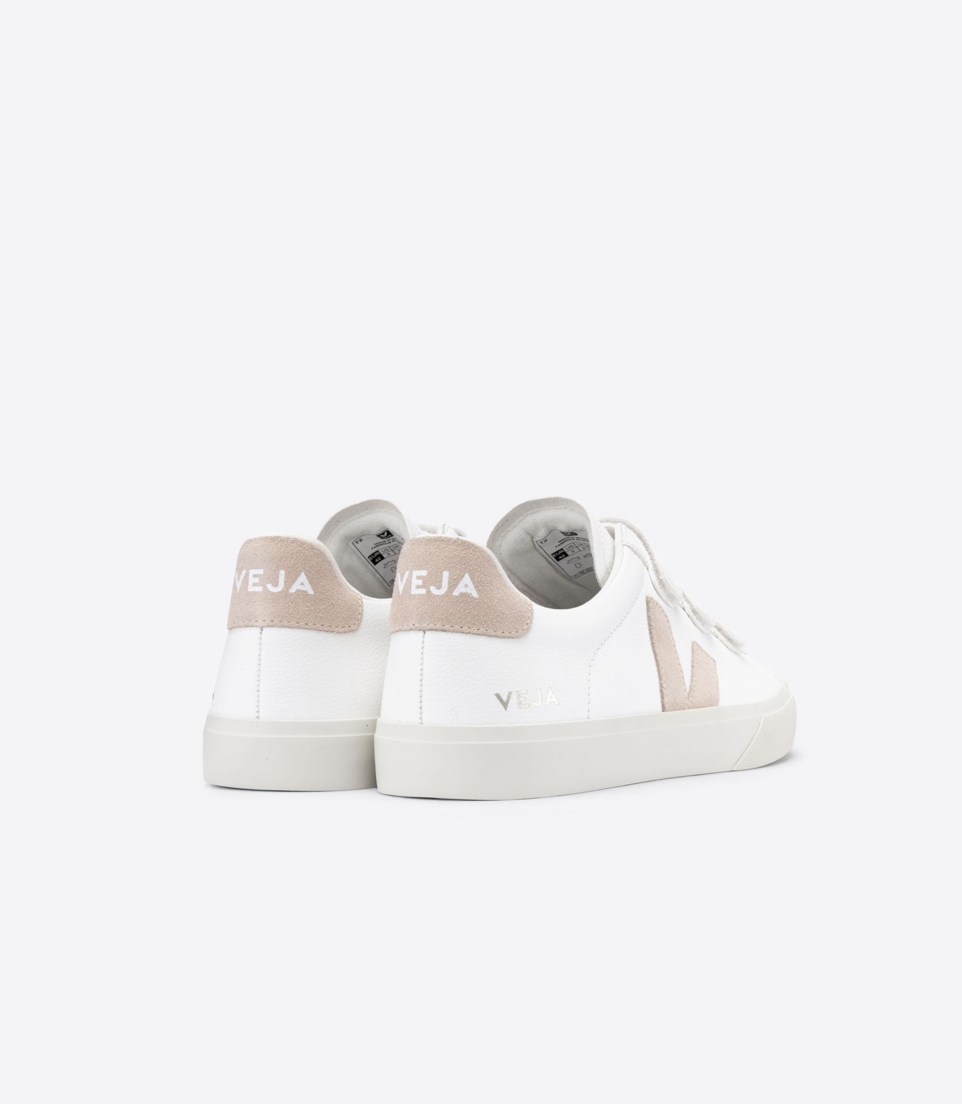 Veja Recife Chromefree Leather Men's Sneakers White Beige | VJ19324Z