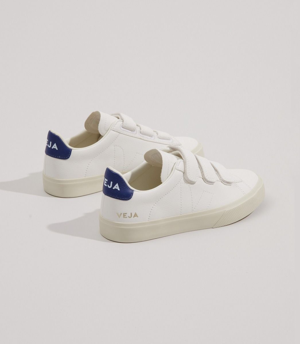 Veja Recife Chromefree Men's Sneakers White Blue | VJ39420S