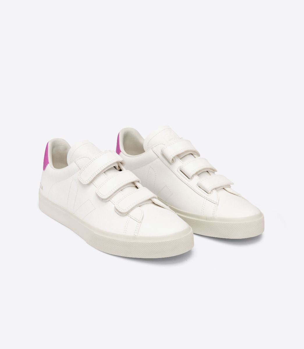 Veja Recife Chromefree Men's Sneakers White Purple | VJ41025Q