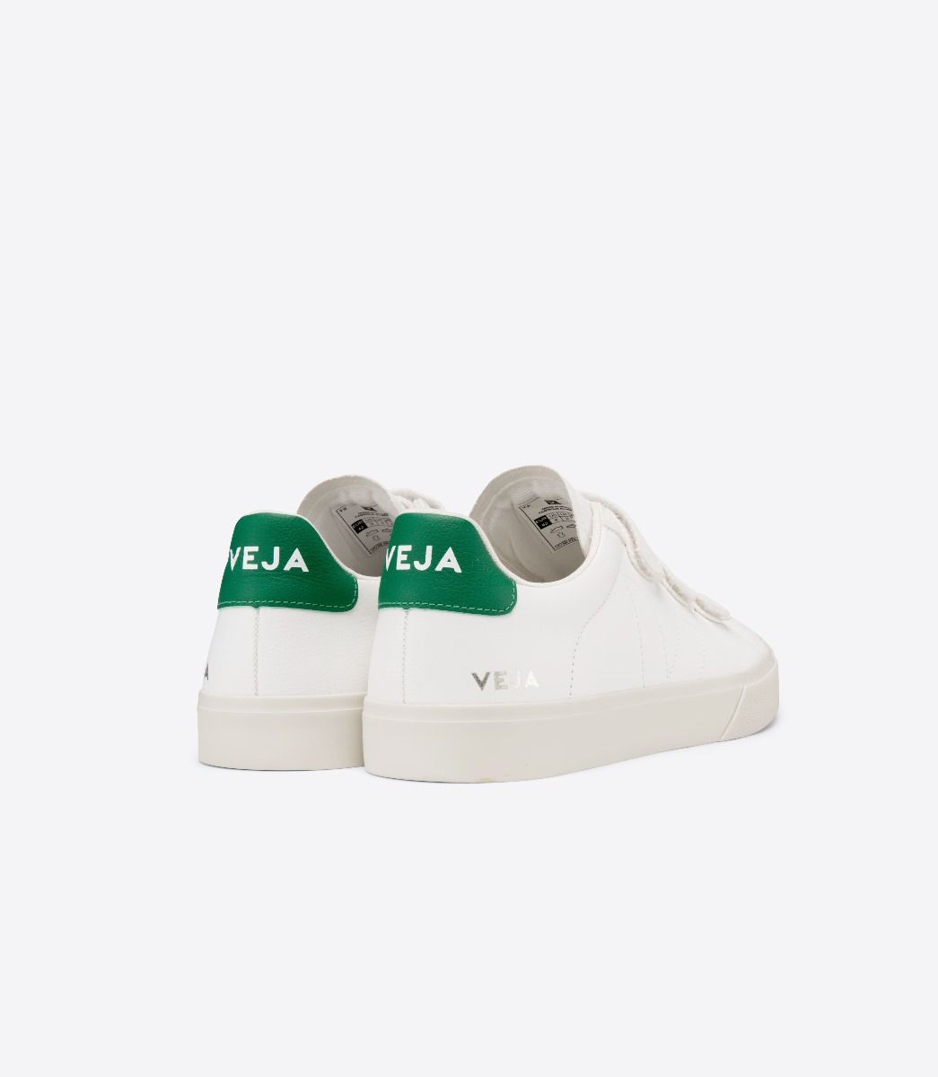 Veja Recife Chromefree Men's Sneakers White Green | VJ89251G